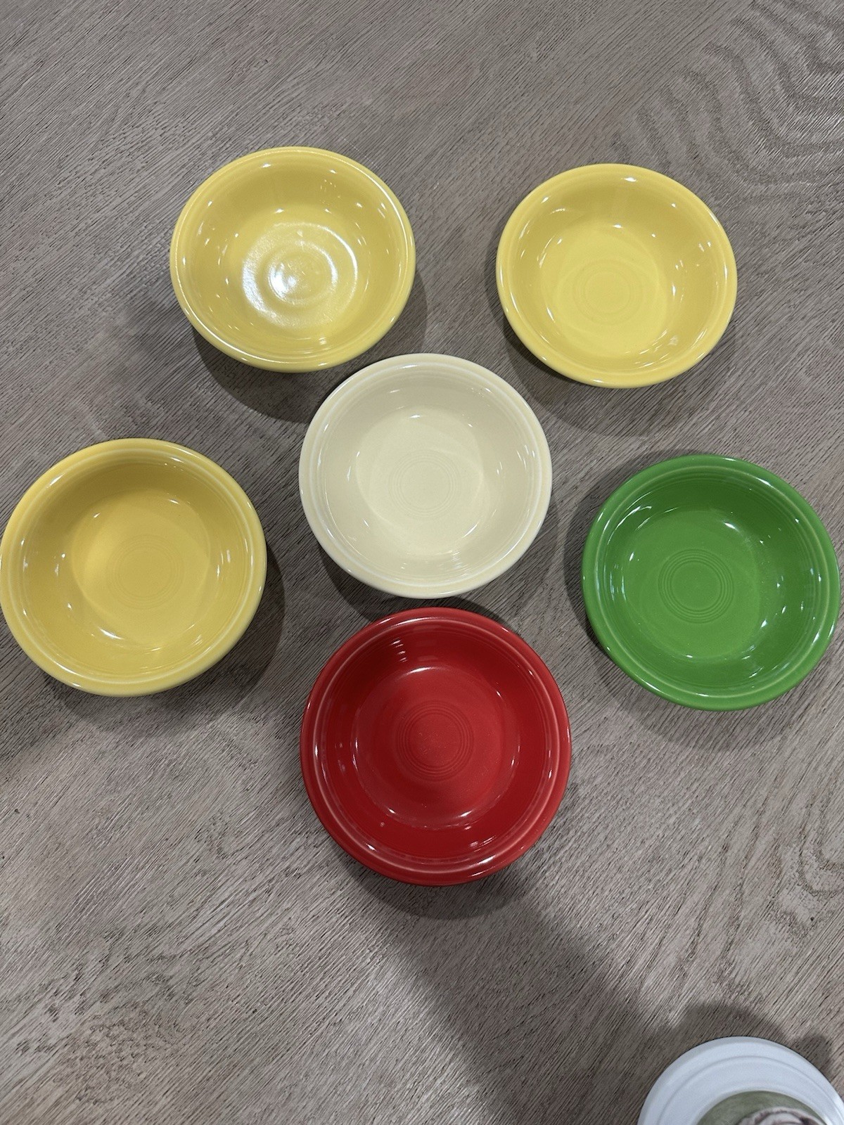Set of 6 Homer Laughlin Fiestaware Fruit Bowls 5.25\