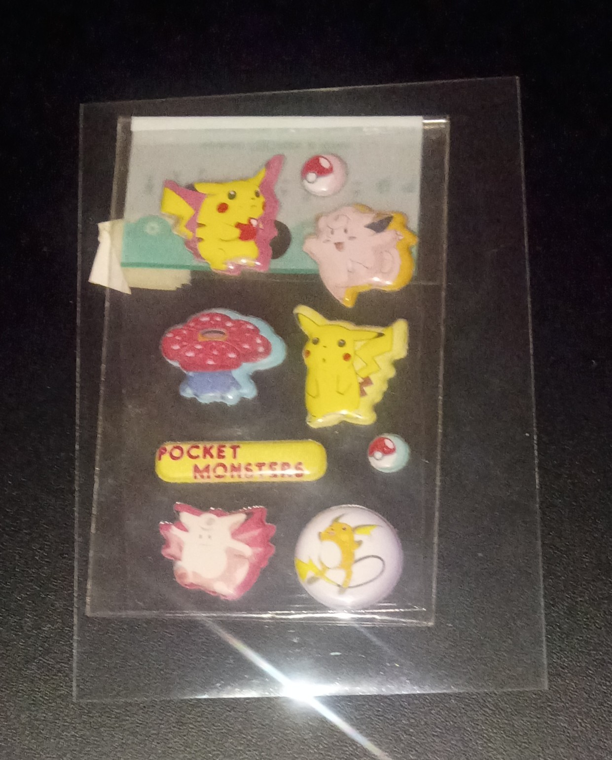 1 RARE SET 1999 Korean Pokémon Stickers Vintage Brand New Sealed Cute Pikachu 1 RARE SET 1999 Korean Pokémon Stickers Vintage Brand New Sealed Cute Pikachu