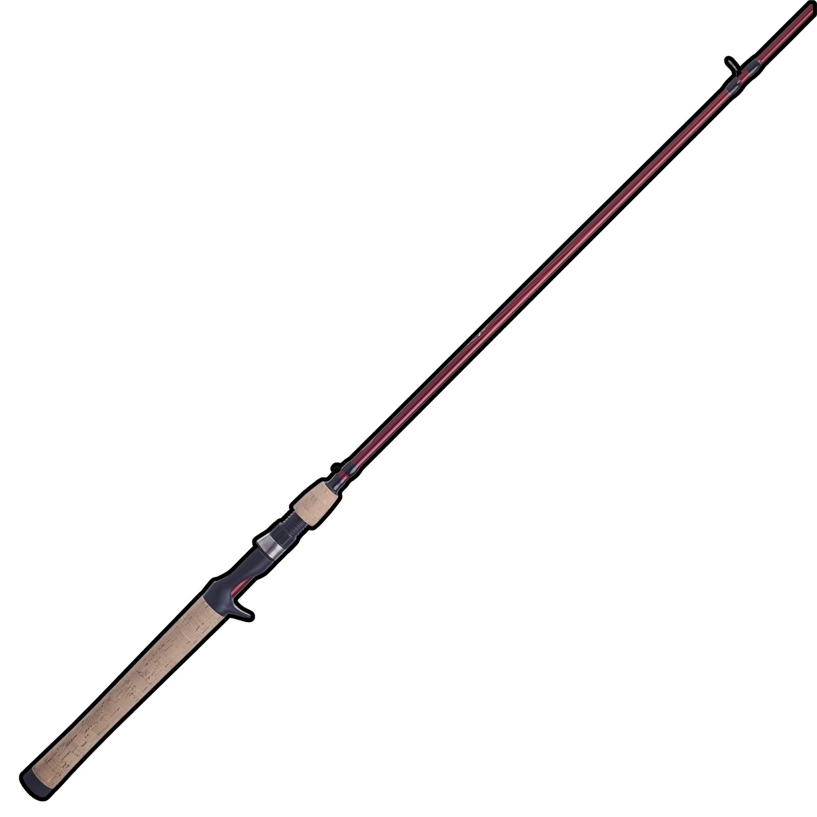 One Piece Casting Rod 7Ft Medium Heavy Fast Action Cork Handle Fishing Pole One Piece Casting Rod 7Ft Medium Heavy Fast Action Cork Handle Fishing Pole