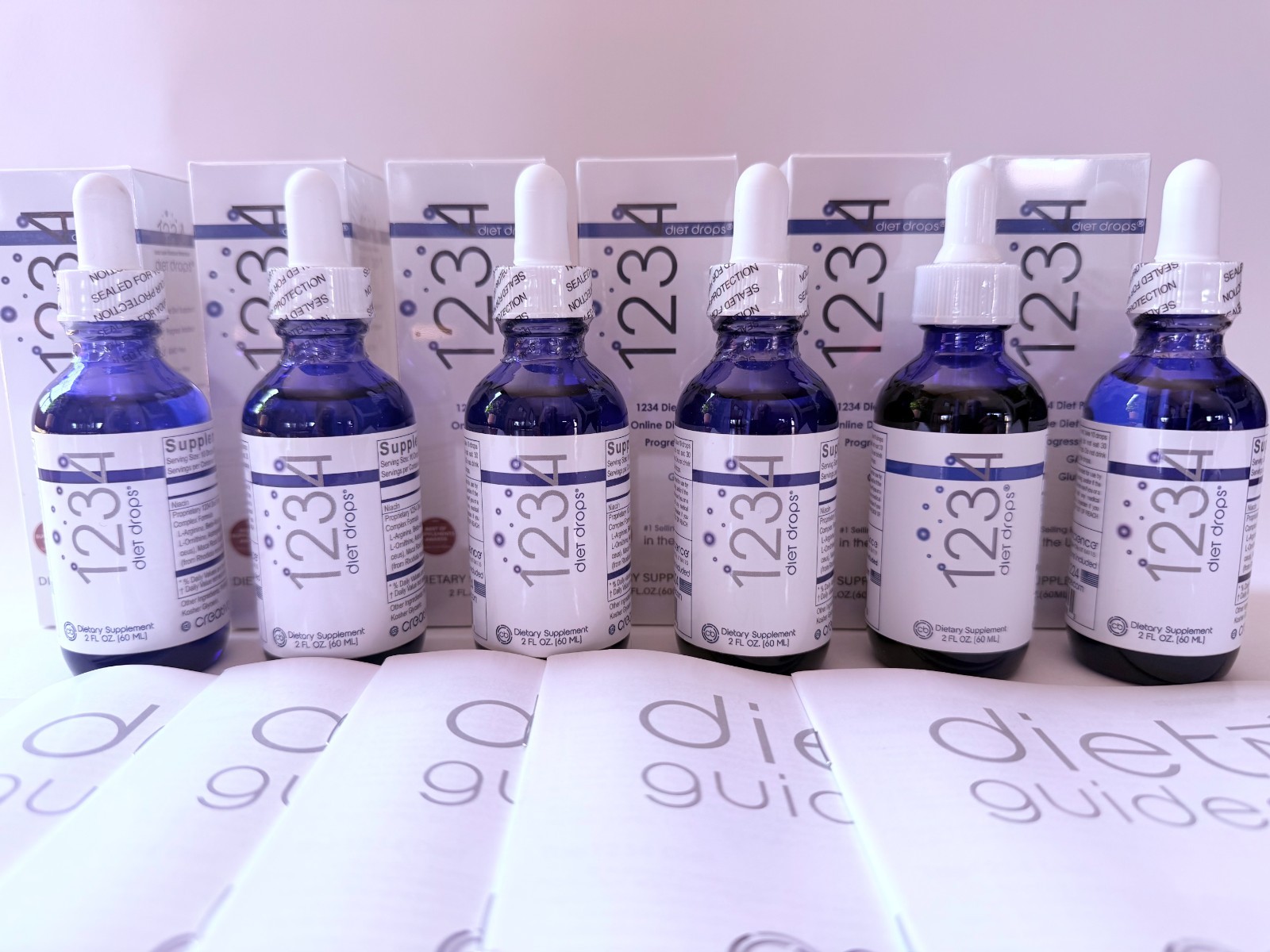 Creative Bioscience 1234 Diet Drops- 6 PACK- 12 2fl. Oz. blue dropper bottles Creative Bioscience 1234 Diet Drops- 6 PACK- 12 2fl. Oz. blue dropper bottles
