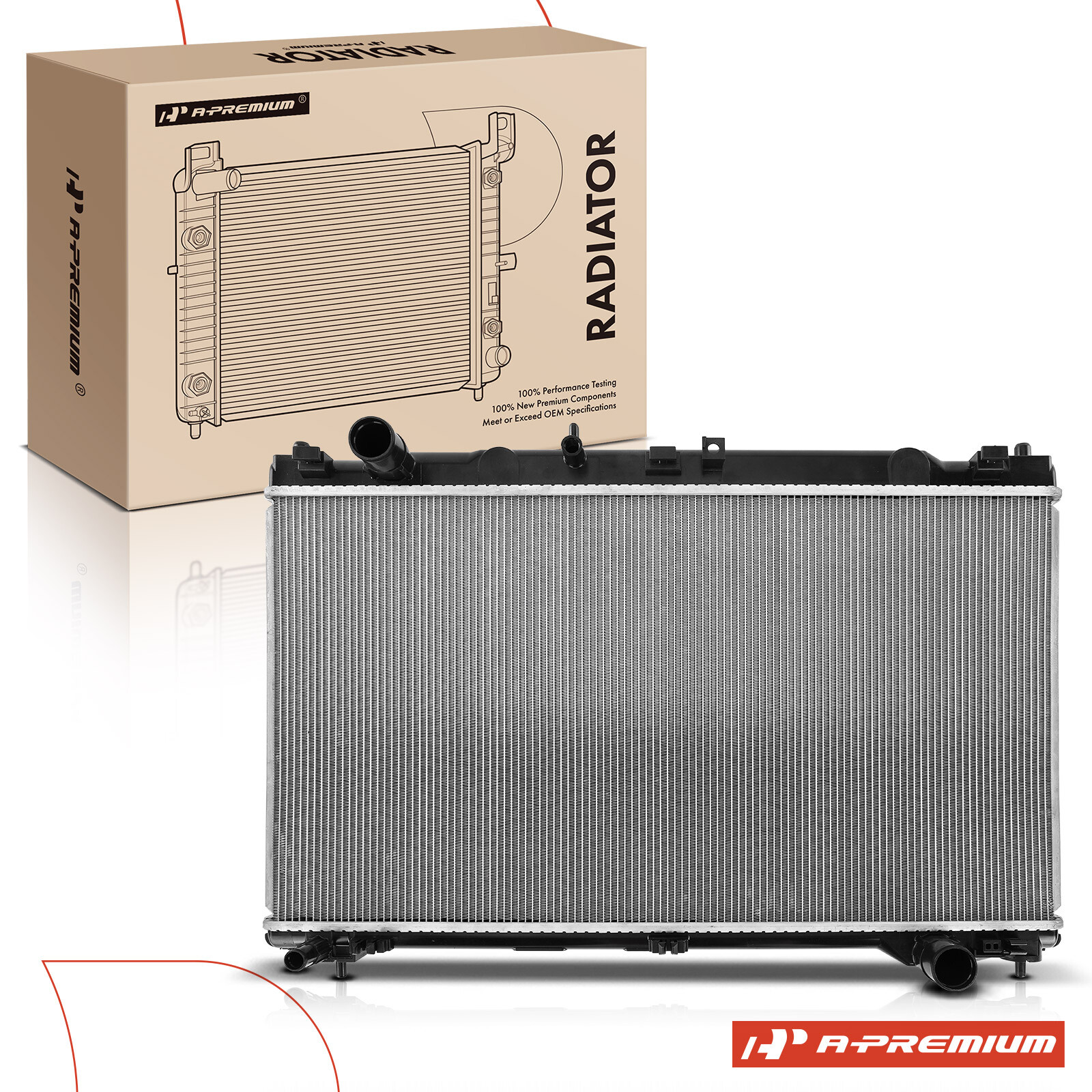 A-Premium Radiator without Oil Cooler for Lexus IS200t 2016-2017 IS300 2018-2025