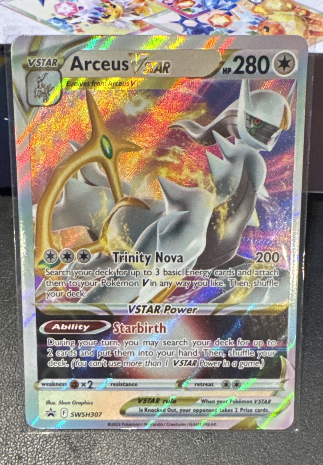 Arceus VSTAR SWSH307 SWSH: Sword & Shield Promo Cards Holo Arceus VSTAR SWSH307 SWSH: Sword & Shield Promo Cards Holo