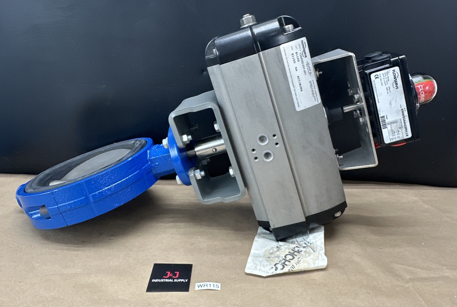 FLOWSERVE Automax Actuator Valve Assembly XNWS2AAU2M114 B115D 6” BF Valve 🇺🇸