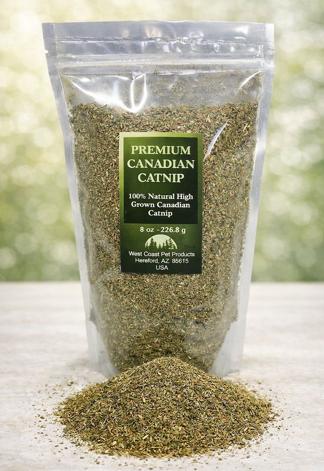 8oz Extra Strong Canadian Catnip – Premium Fine Cut Cat Nip Refill