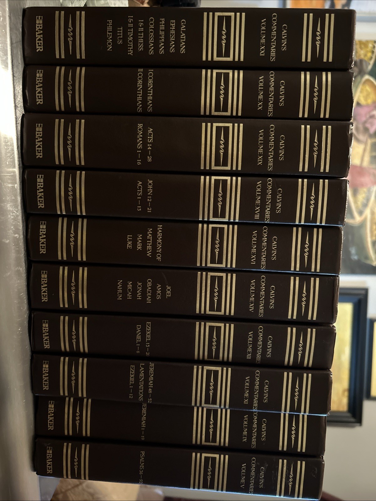 CALVIN Commentaries, Vol V, 1X, X1, X11, X1X, XX1, XX, XV111, X1V, Baker2005 CALVIN Commentaries, Vol V, 1X, X1, X11, X1X, XX1, XX, XV111, X1V, Baker2005