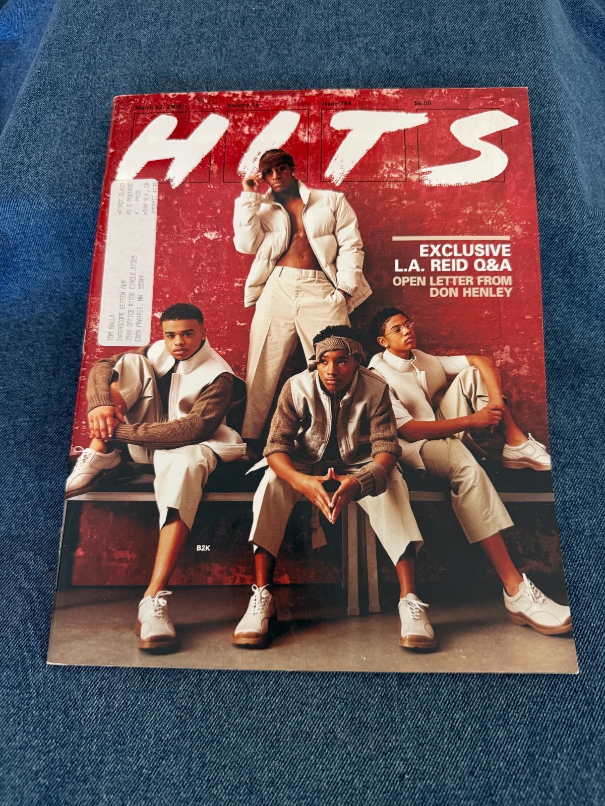 Hits Magazine March 22, 2007 B2K Paul McCartney Ozzy Mary J Blige Eazy-E Hits Magazine March 22, 2007 B2K Paul McCartney Ozzy Mary J Blige Eazy-E