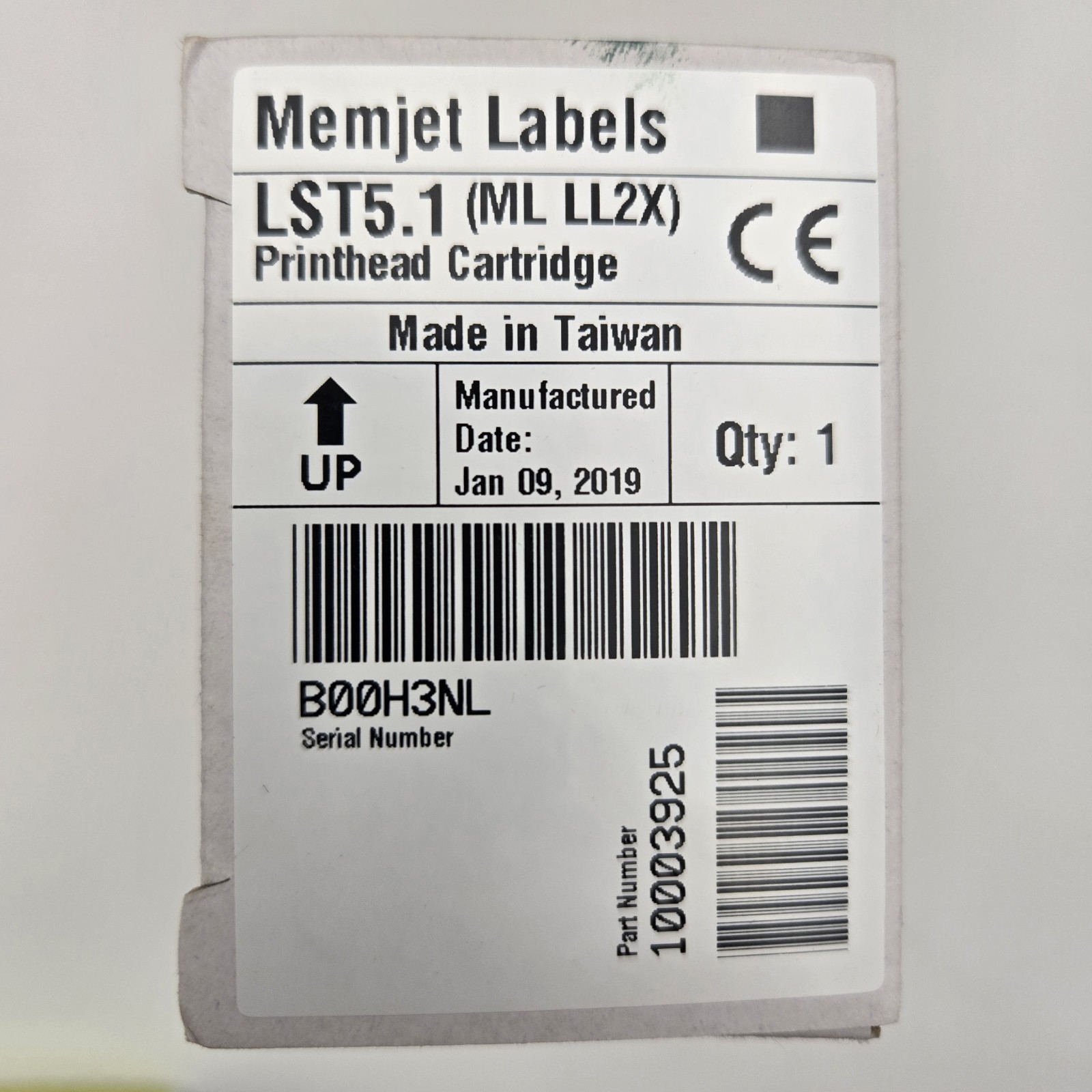 Memjet LST5.1 Printhead Cartridge 10003925 Muratec PH875 PLS-875 PLS-475 Afinia Memjet LST5.1 Printhead Cartridge 10003925 Muratec PH875 PLS-875 PLS-475 Afinia