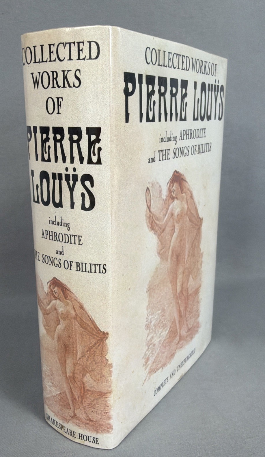 Vintage 1951 COLLECTED WORKS PIERRE LOUYS Book Shakespeare House Vintage 1951 COLLECTED WORKS PIERRE LOUYS Book Shakespeare House