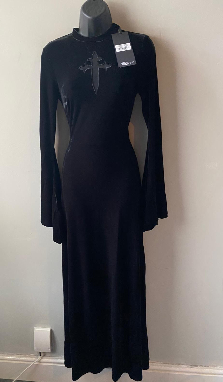 KILLSTAR Serenade of Shadows Maxi Dress in Black Size XS New with Tags KILLSTAR Serenade of Shadows Maxi Dress in Black Size XS New with Tags
