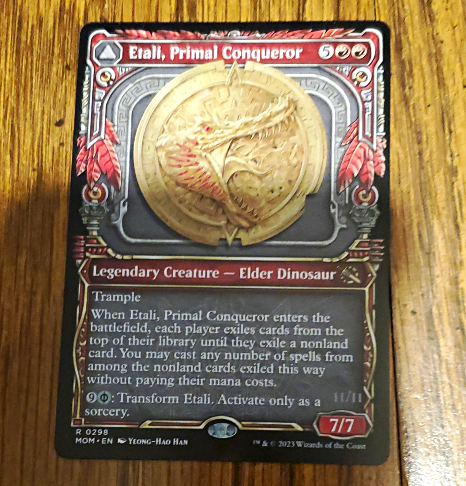 Wizards of the Coast Etali, Primal Conqueror - MOM 0298 - English Wizards of the Coast Etali, Primal Conqueror - MOM 0298 - English