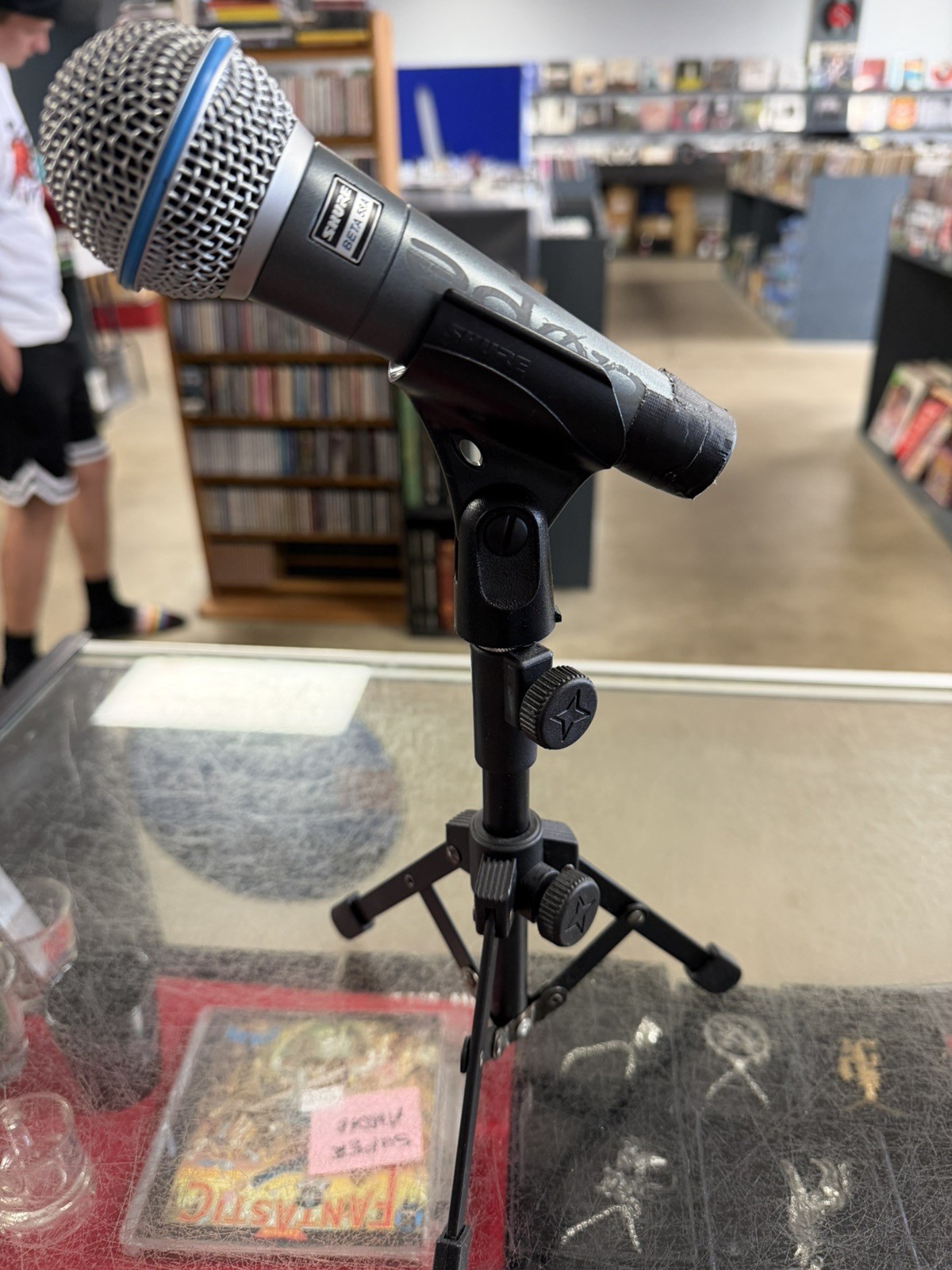 DOPE ~ Stage Used Autographed Microphone ~ 2025 Tour. Edsel