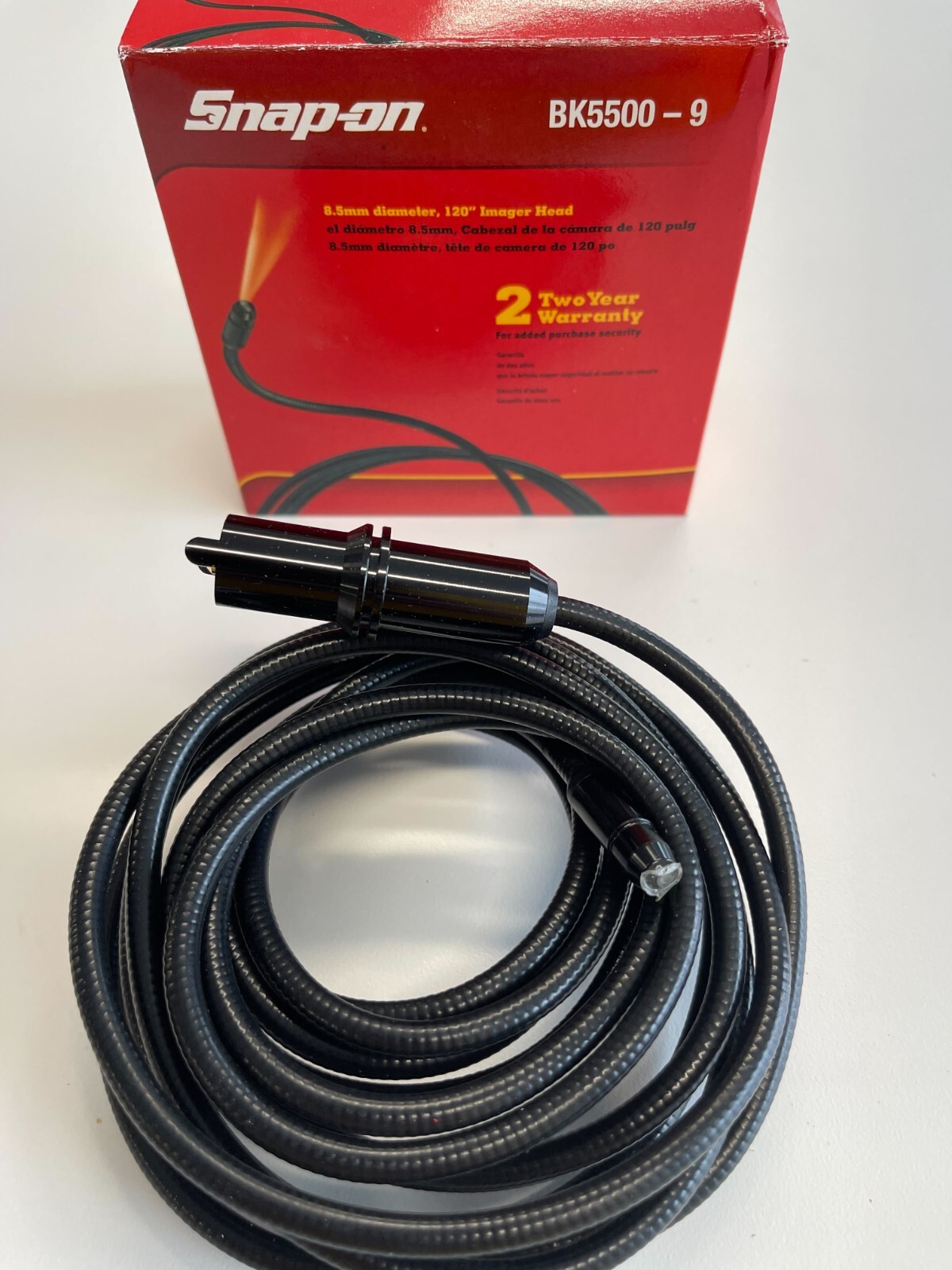 Snap-on BK5500-9 (10ft), Forward View, 8.5mm dia. Imager Snap-on BK5500-9 (10ft), Forward View, 8.5mm dia. Imager