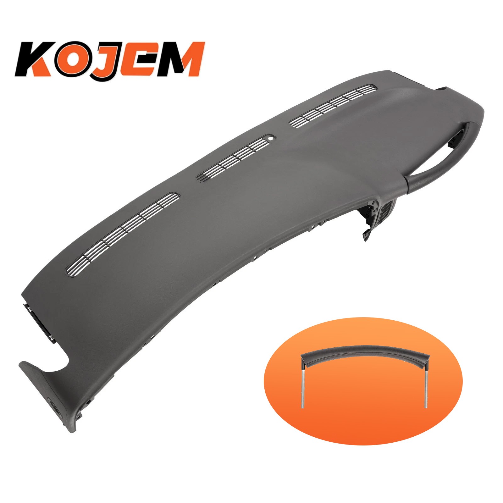 Gray Dash Board Cap Panel ABS For Silverado Sierra Tahoe Yukon 99-06 #15176081 Gray Dash Board Cap Panel ABS For Silverado Sierra Tahoe Yukon 99-06 #15176081
