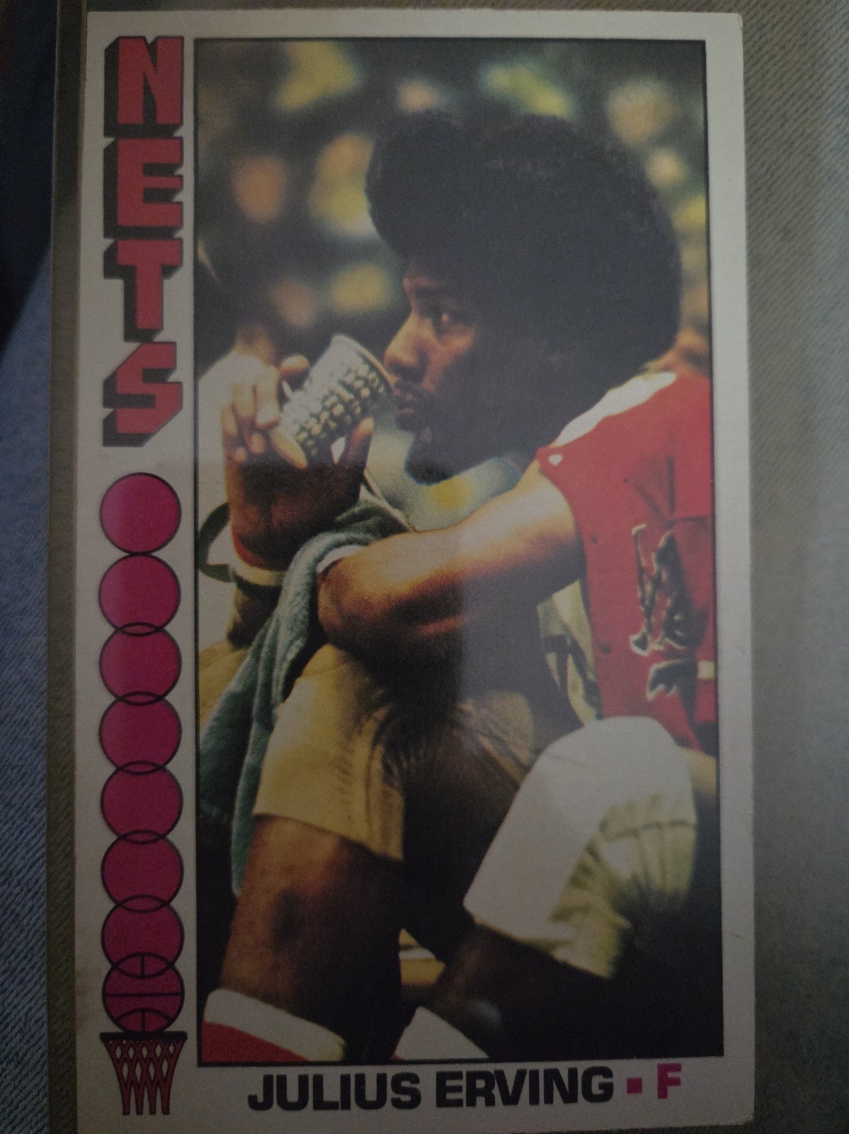 1976-77 Topps - Julius Erving #1 1976-77 Topps - Julius Erving #1