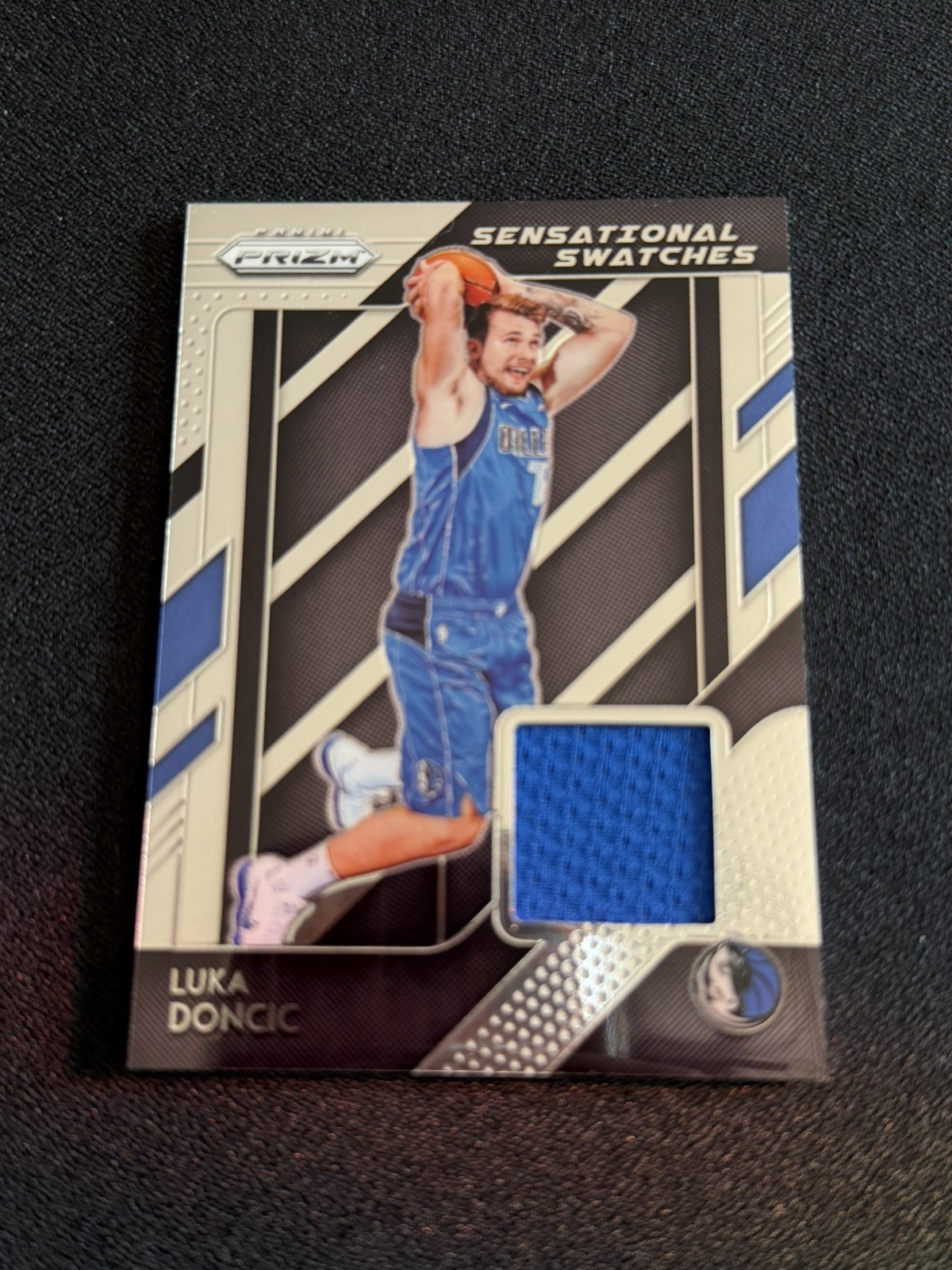 Luka Doncic 2018 Panini Prizm #87 Sensational Swatches Rookie RC Patch Luka Doncic 2018 Panini Prizm #87 Sensational Swatches Rookie RC Patch