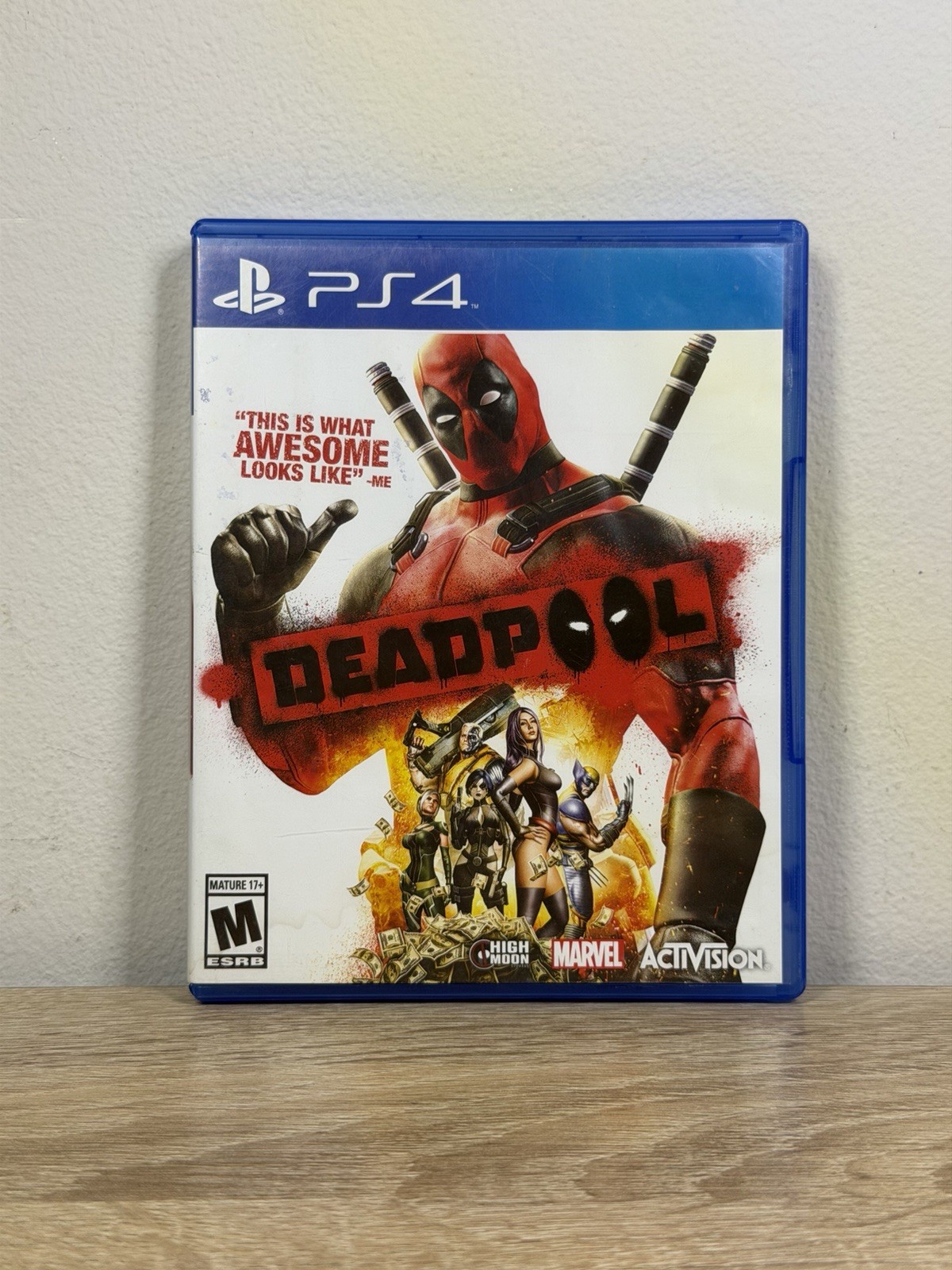 Deadpool (Sony Playstation 4 PS4, 2015) OEM CASE & ARTWORK ONLY | NO GAME