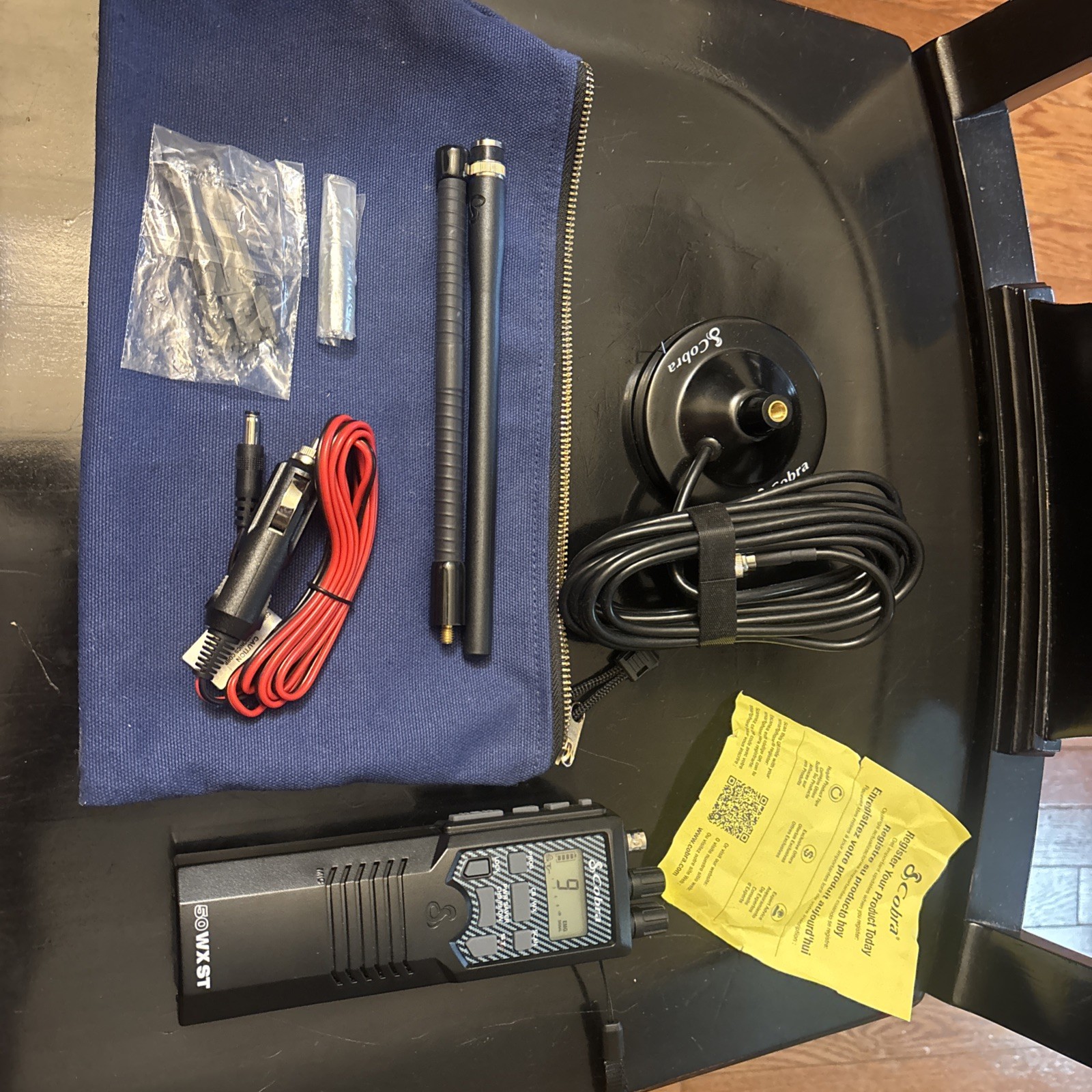 Cobra Electronics HH 50 WX ST Portable 40 Channel CB Radio NOAA Weather Alerts