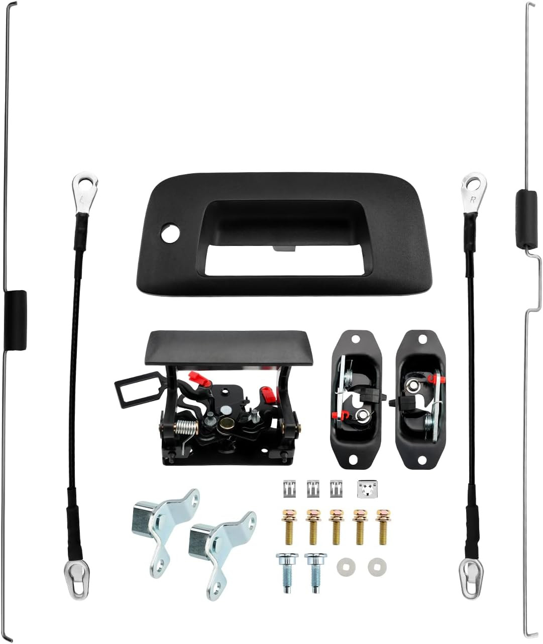 Tailgate Rebuild Kit w/ Keyhole Silverado Sierra 1500 07-13 2500HD 3500HD 07-14