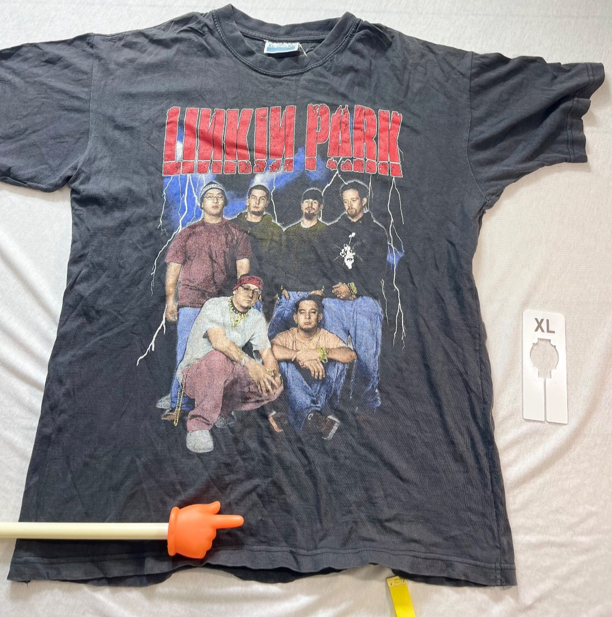 vintage Linkin Park Hybrid theory dbl sided promo t shirt size XL