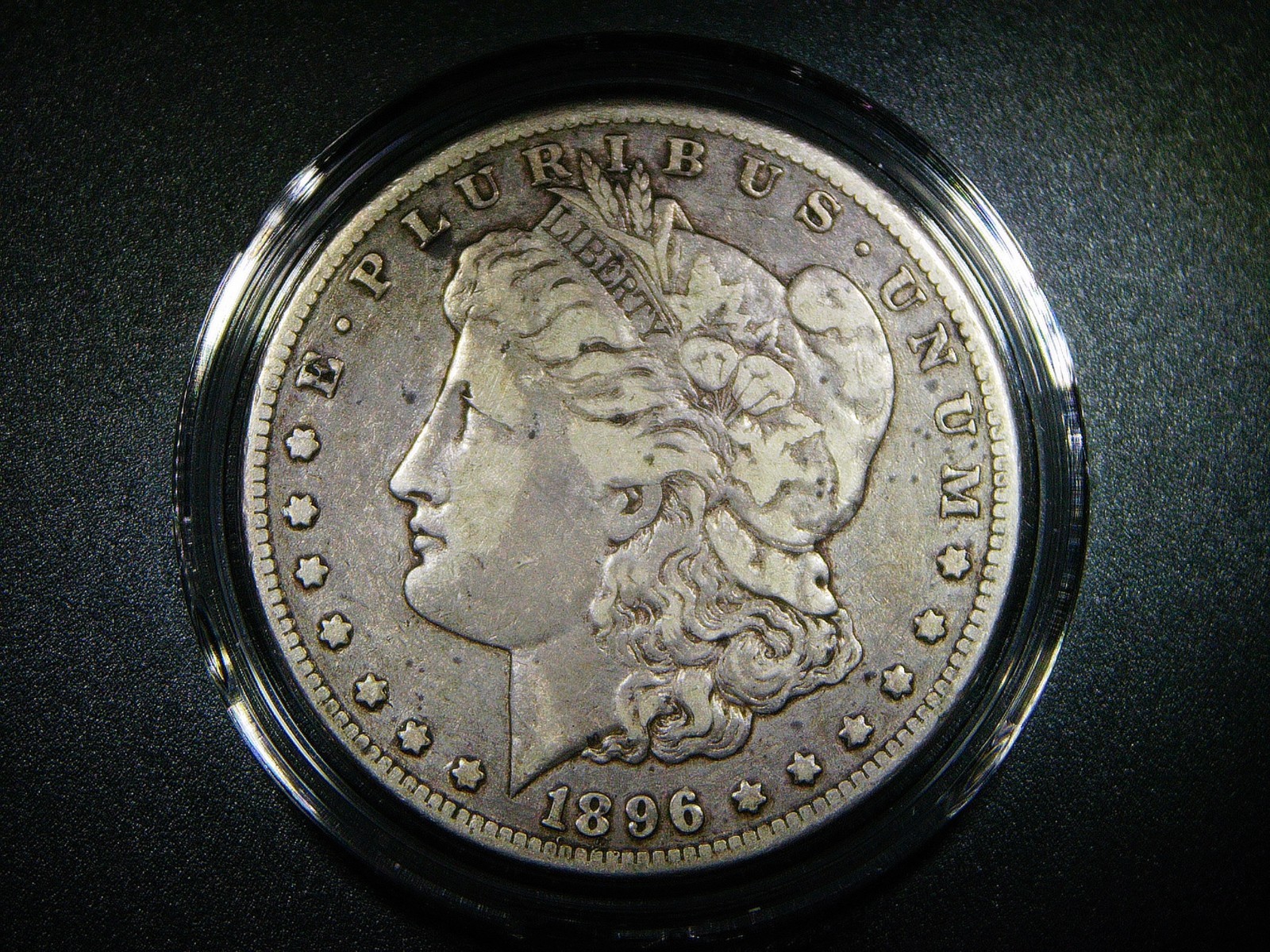 EF 1896-O MORGAN SILVER DOLLAR EXCELLENT COLLECTORS COIN M-1445