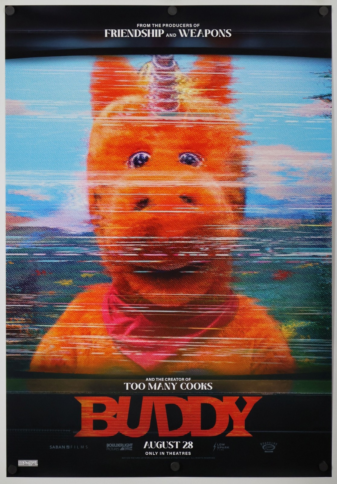 Buddy - original movie poster 27x39 - 2026  CREEPY 