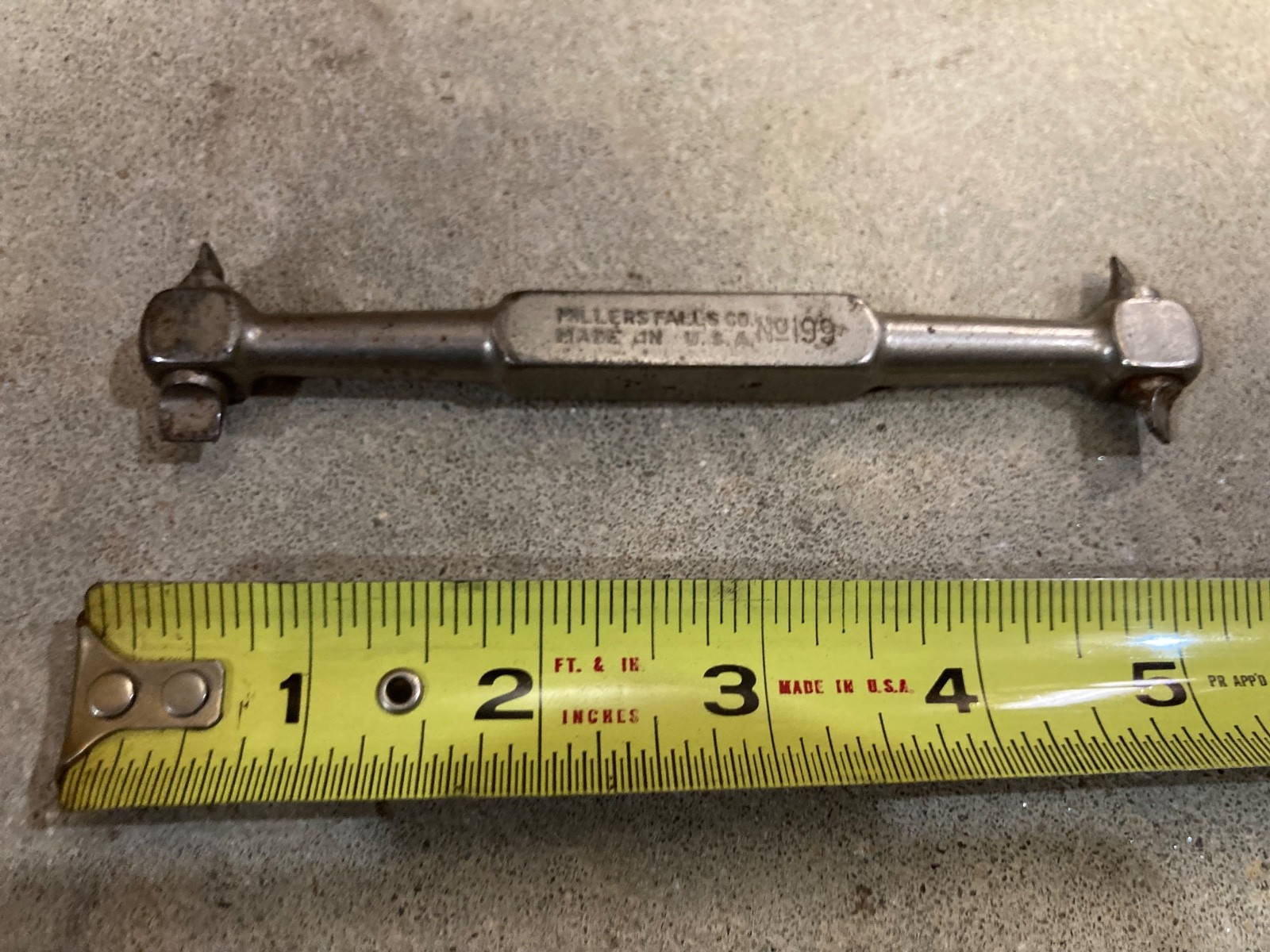 Vintage Millers Falls No. 199 Offset Flathead/Slot-Tip 4-Way Screwdriver. USA.
