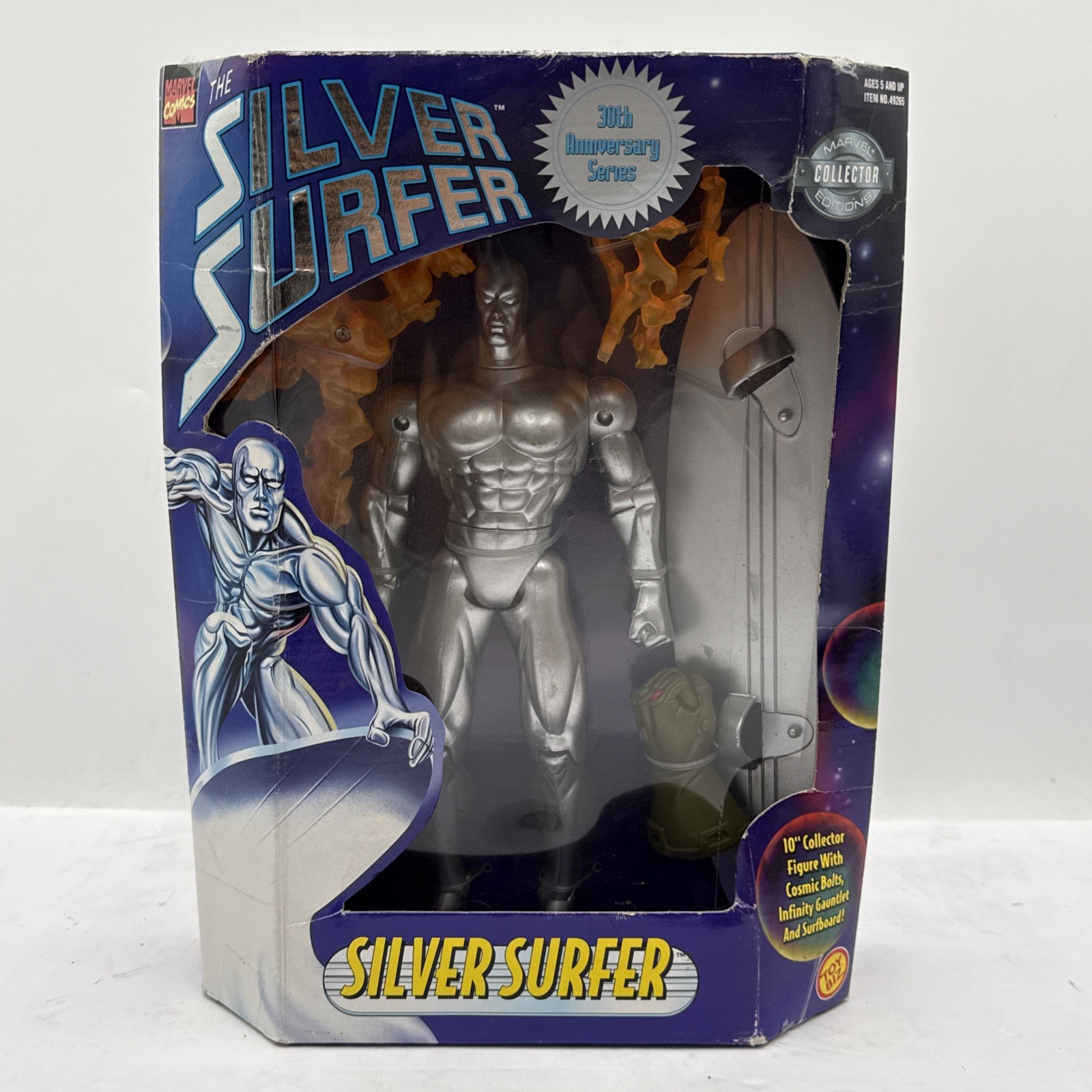 1997 Toy Biz the Silver Surfer 30th Anniversary series 10\