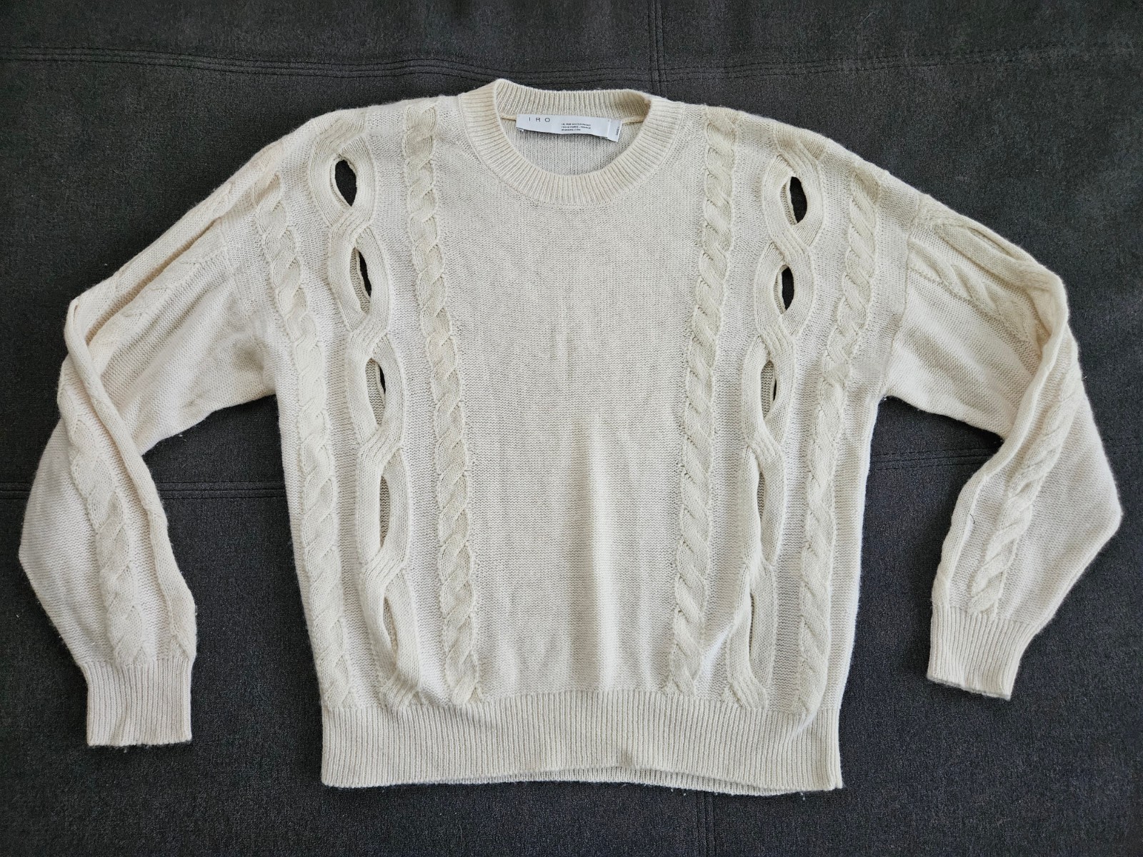 IRO Wool Cashmere Blend Sweater Size Small Great Condition IRO Wool Cashmere Blend Sweater Size Small Great Condition