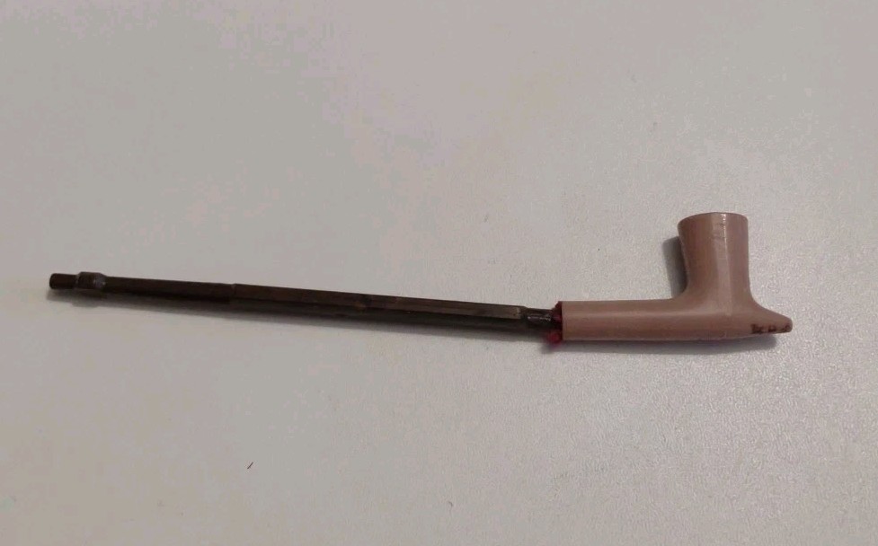 Vintage Toy St. Labre Indian School Montana Souvenir Plastic Peace Pipe 6 Vintage Toy St. Labre Indian School Montana Souvenir Plastic Peace Pipe 6