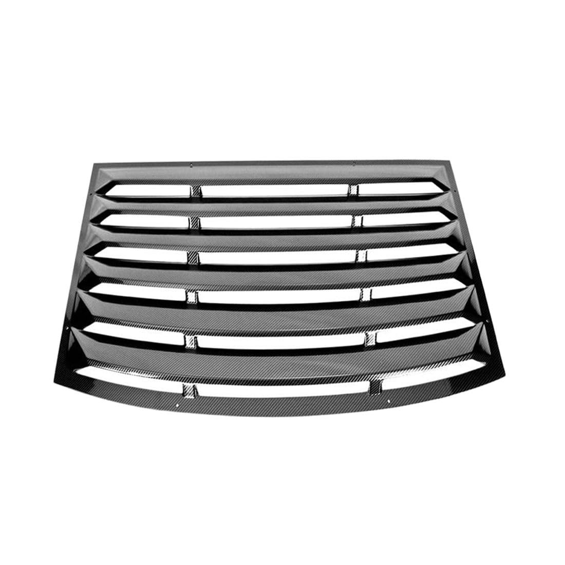 Carbon Fiber Rear Window Louver Sun Shade Cover for Chevy Camaro 2010-15 1pc