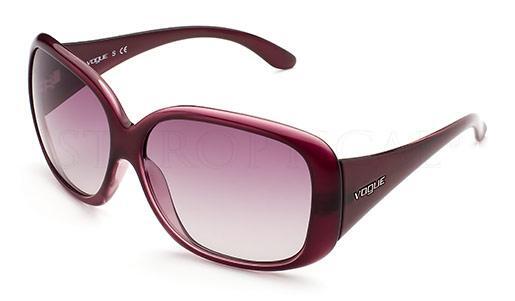 Vogue Eyewear VO2551-S 1570/11 Purple Oval Gray Gradient 61mm Women\'s Sunglasses