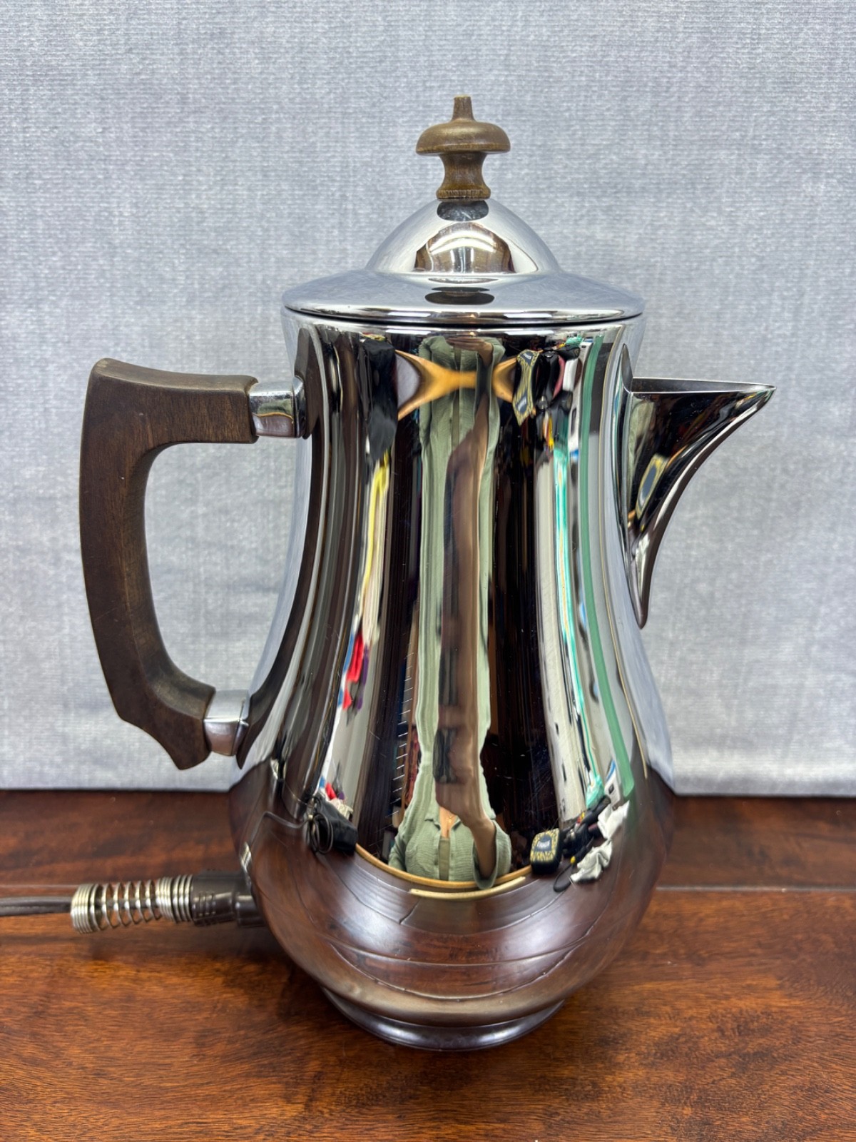 Vintage WESTINGHOUSE Pressure Flo Coffee Maker Percolator Stainless HP90-1