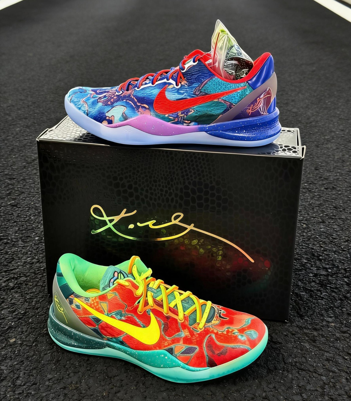 Nike Kobe 8 Protro 2025 What The Kobe [Multi-Color] HM9621-900 men’s shoes
