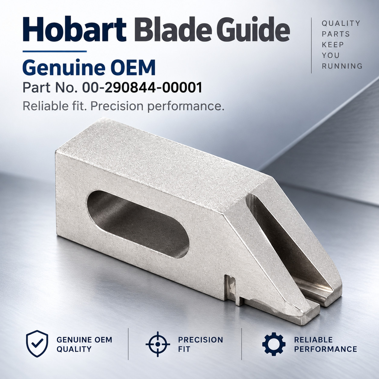 00-290844-00001 Hobart Blade Guide Genuine OEM HOB00-290844-00001