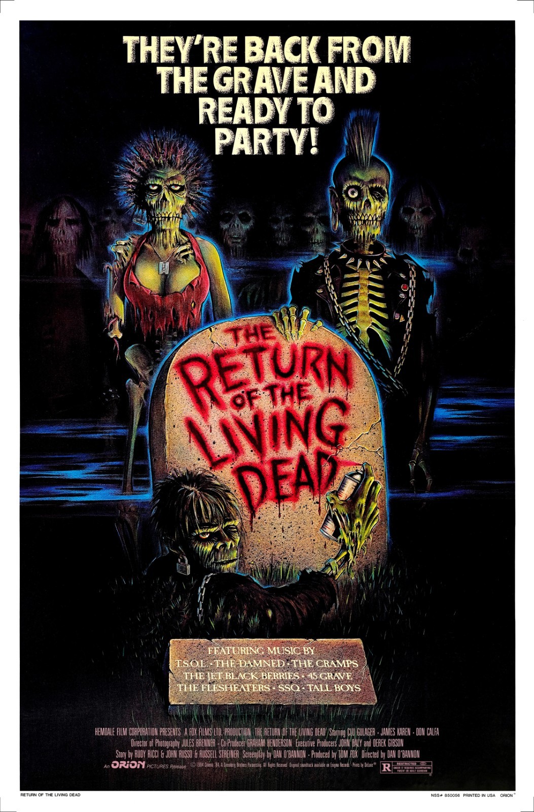 THE RETURN OF THE LIVING DEAD (1985) - 27 THE RETURN OF THE LIVING DEAD (1985) - 27