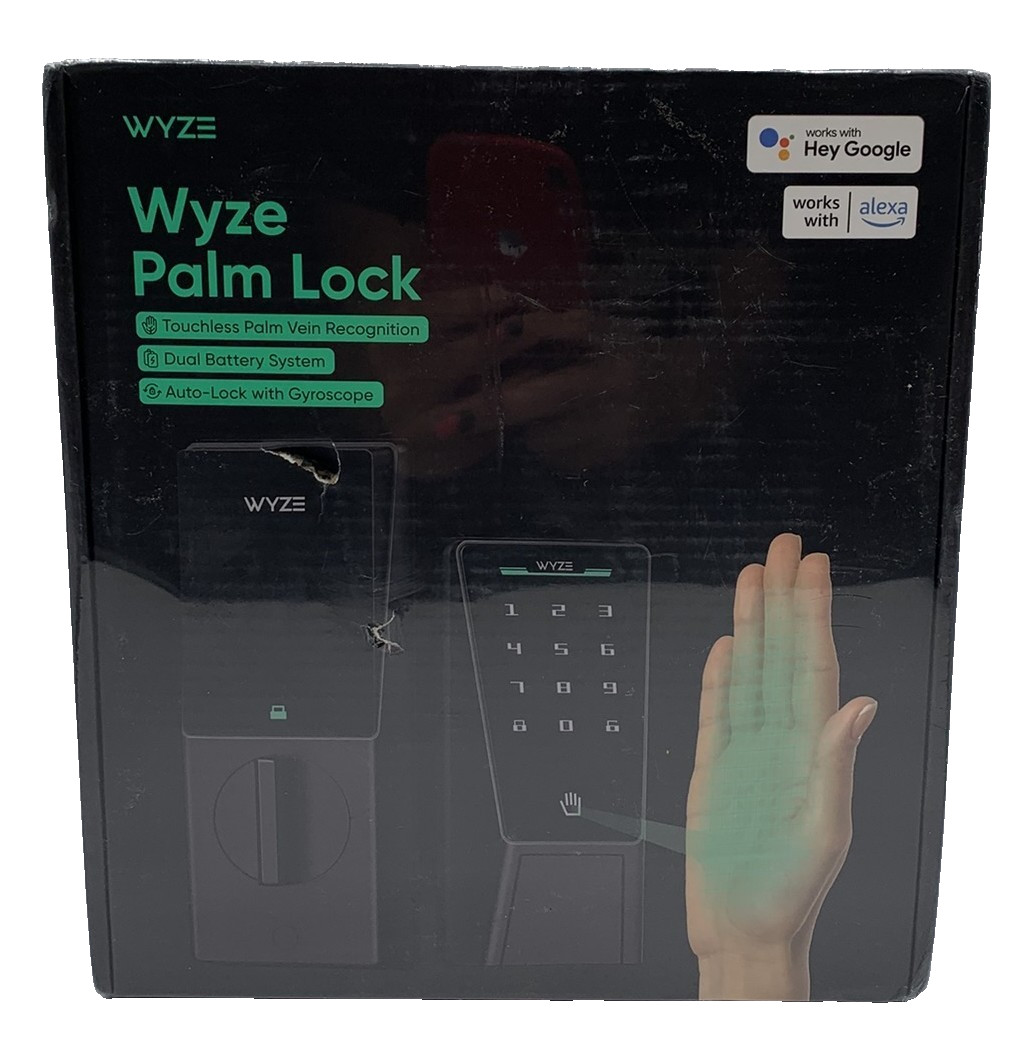 Wyze Palm Lock Smart Door Lock Palm Vein Recognition Keypad Auto Lock Wyze Palm Lock Smart Door Lock Palm Vein Recognition Keypad Auto Lock