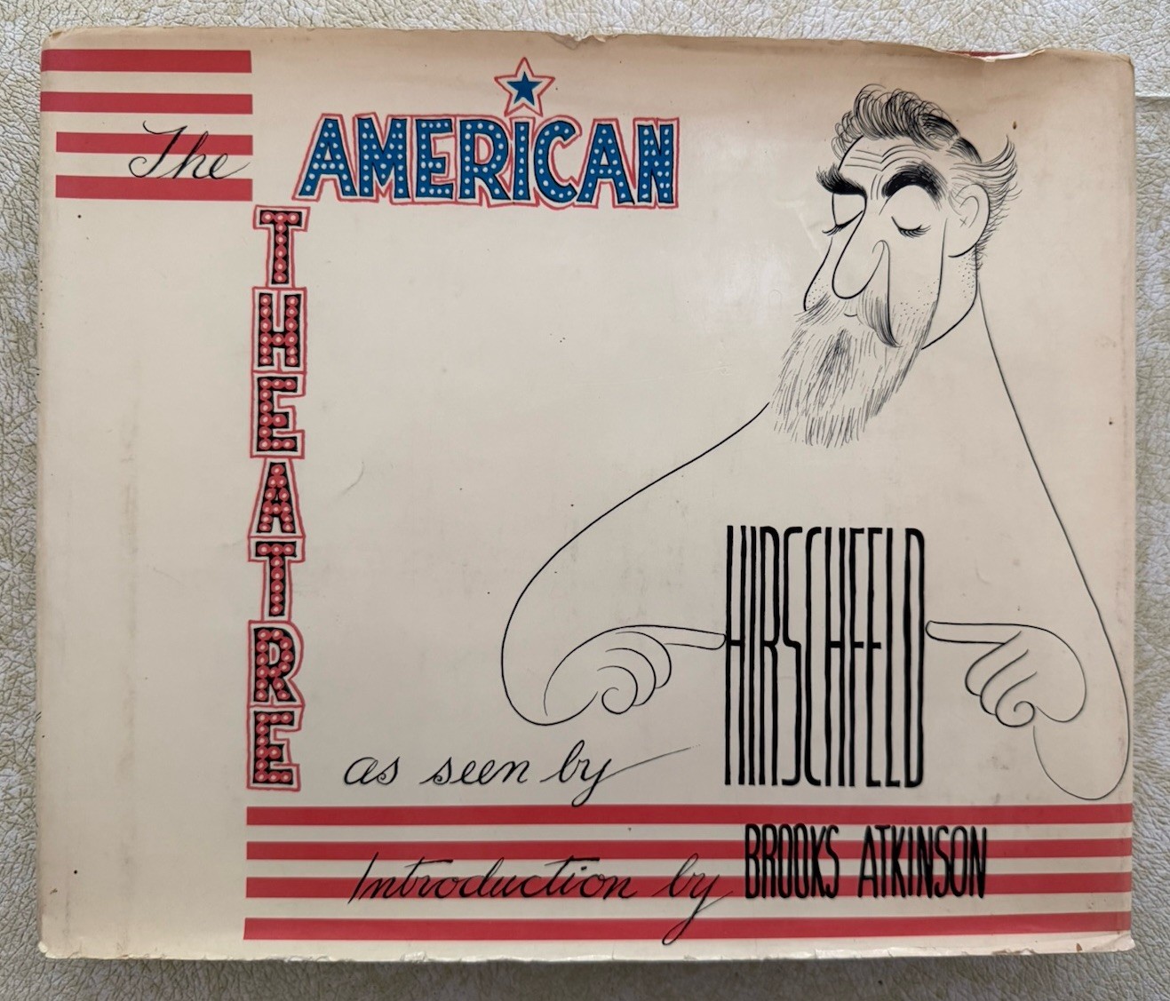 The American Theatre as seen by Hirschfeld - 1961 first printing HC/DJ The American Theatre as seen by Hirschfeld - 1961 first printing HC/DJ