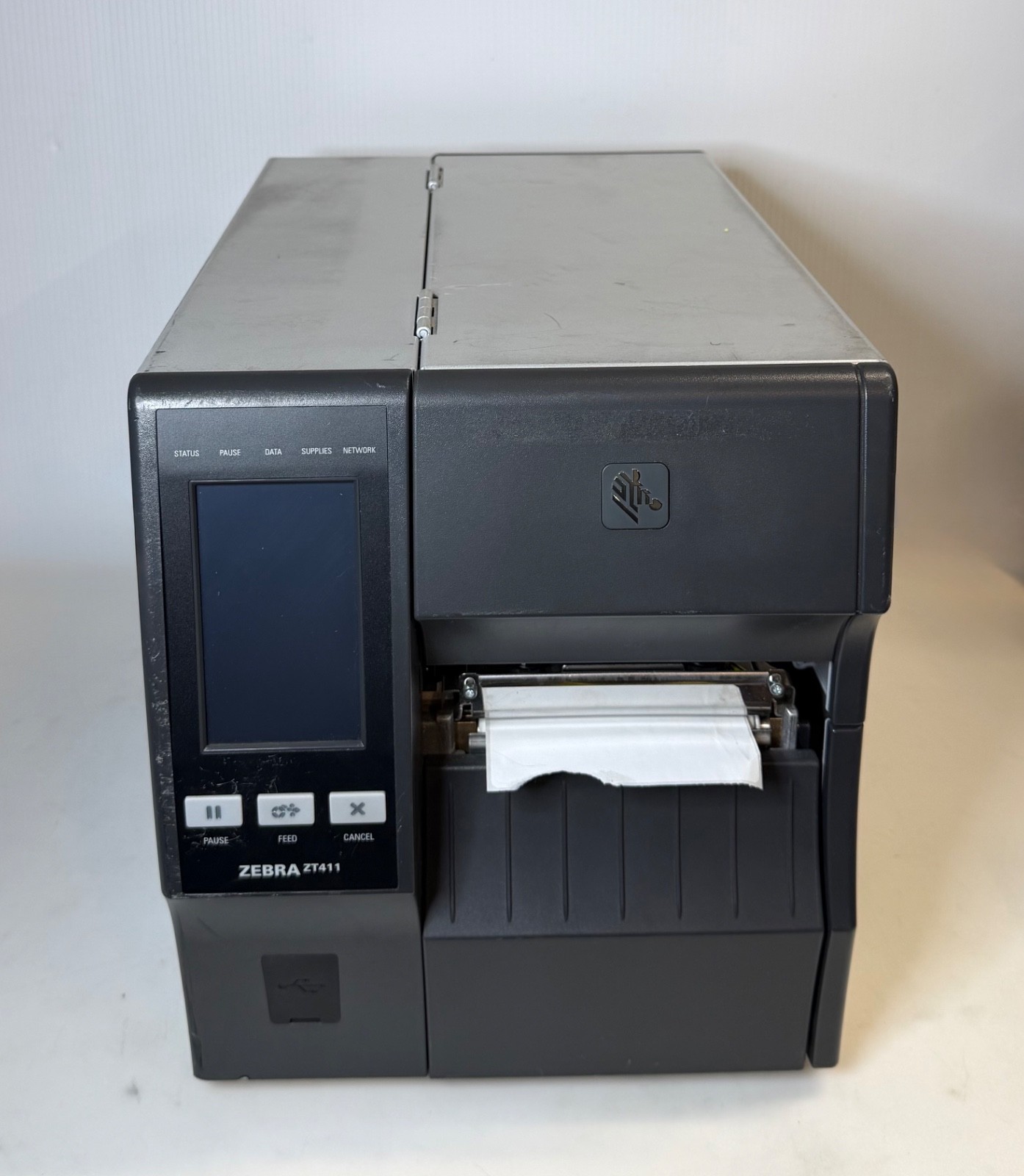 Zebra ZT411 300 DPI Industrial Thermal Label Printer ZT41143-T010000Z Tested