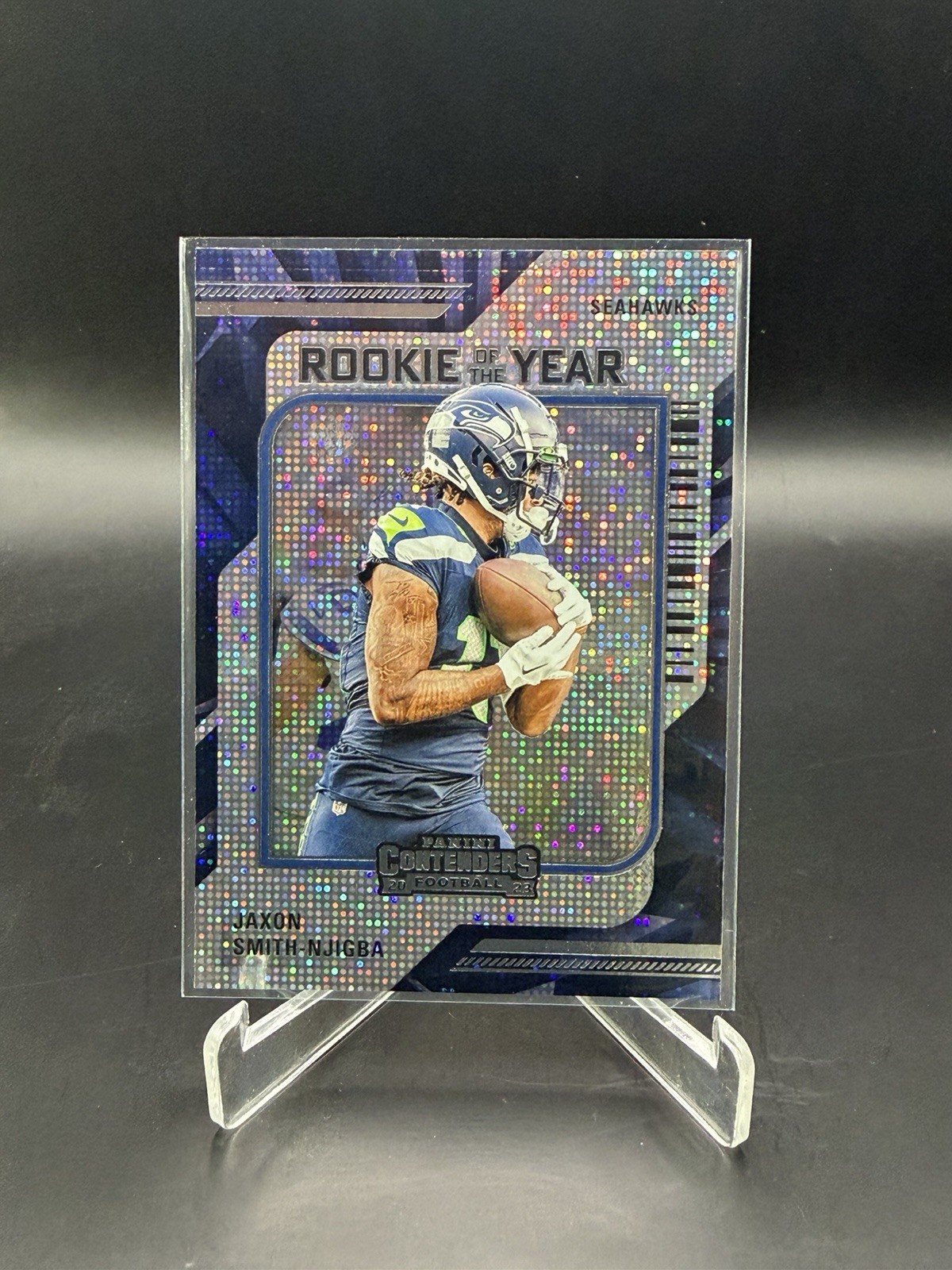 2023 Panini Contenders - Rookie of the Year Contenders Jaxon Smith-Njigba #12 2023 Panini Contenders - Rookie of the Year Contenders Jaxon Smith-Njigba #12