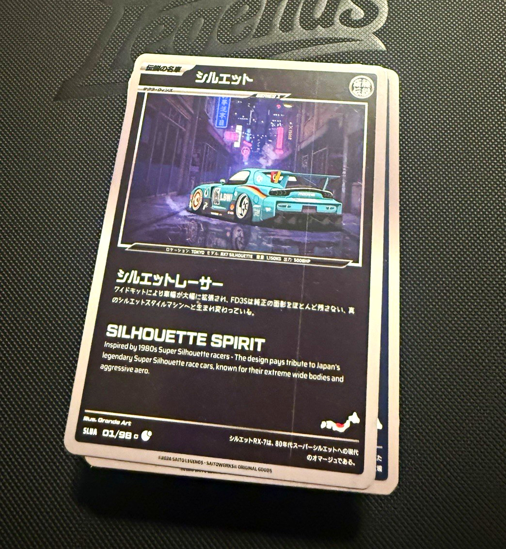 Saito Legends Japanese Holographic Cards