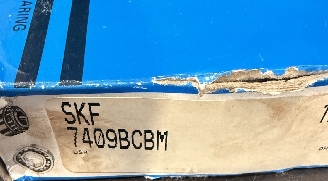 NEW SKF 7409 BCBM single row angular contact ball bearing 1PCS