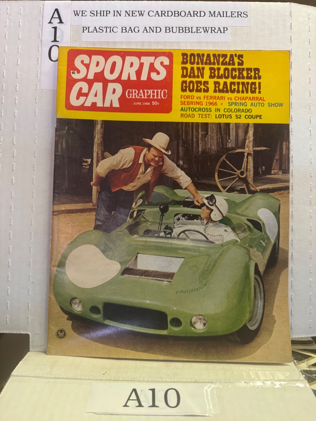 Vintage Sports Car Graphic Magazine June 1966
