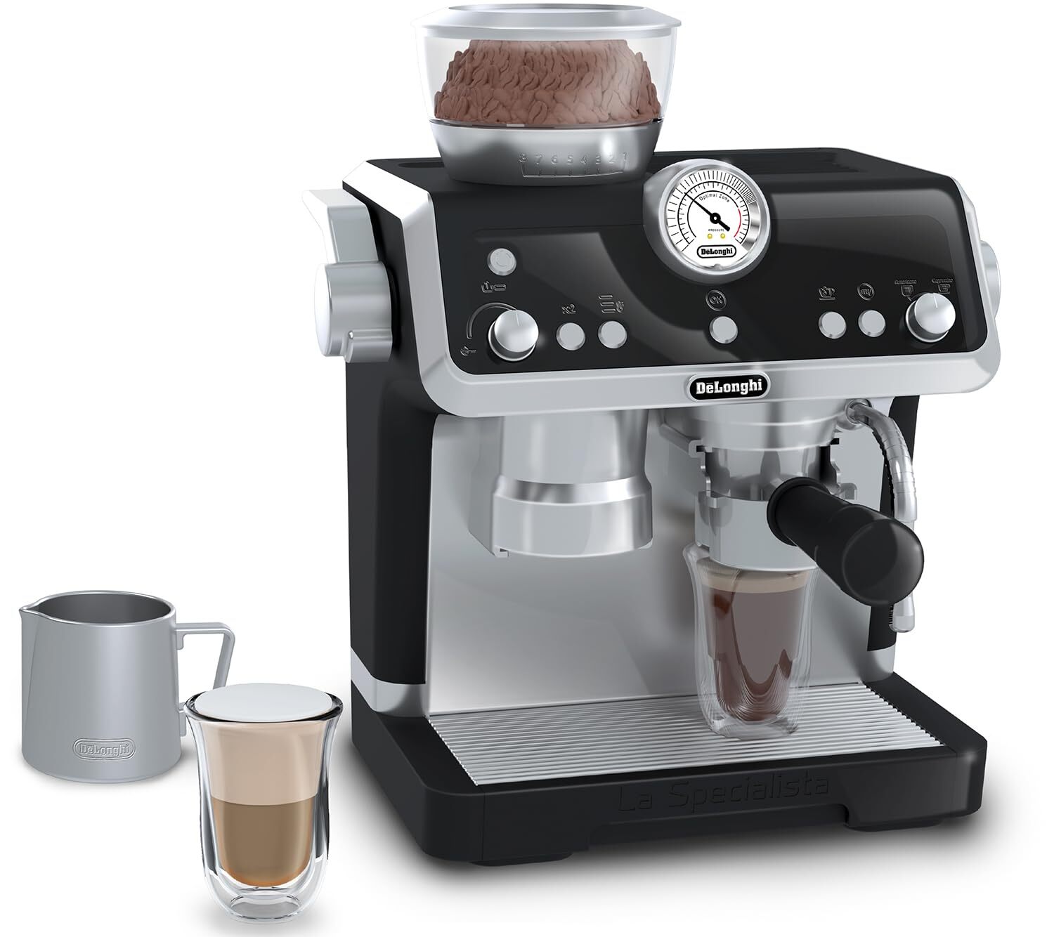 Pretend Play Coffee Machine Toy for Kids Barista Set with Accessories Pretend Play Coffee Machine Toy for Kids Barista Set with Accessories