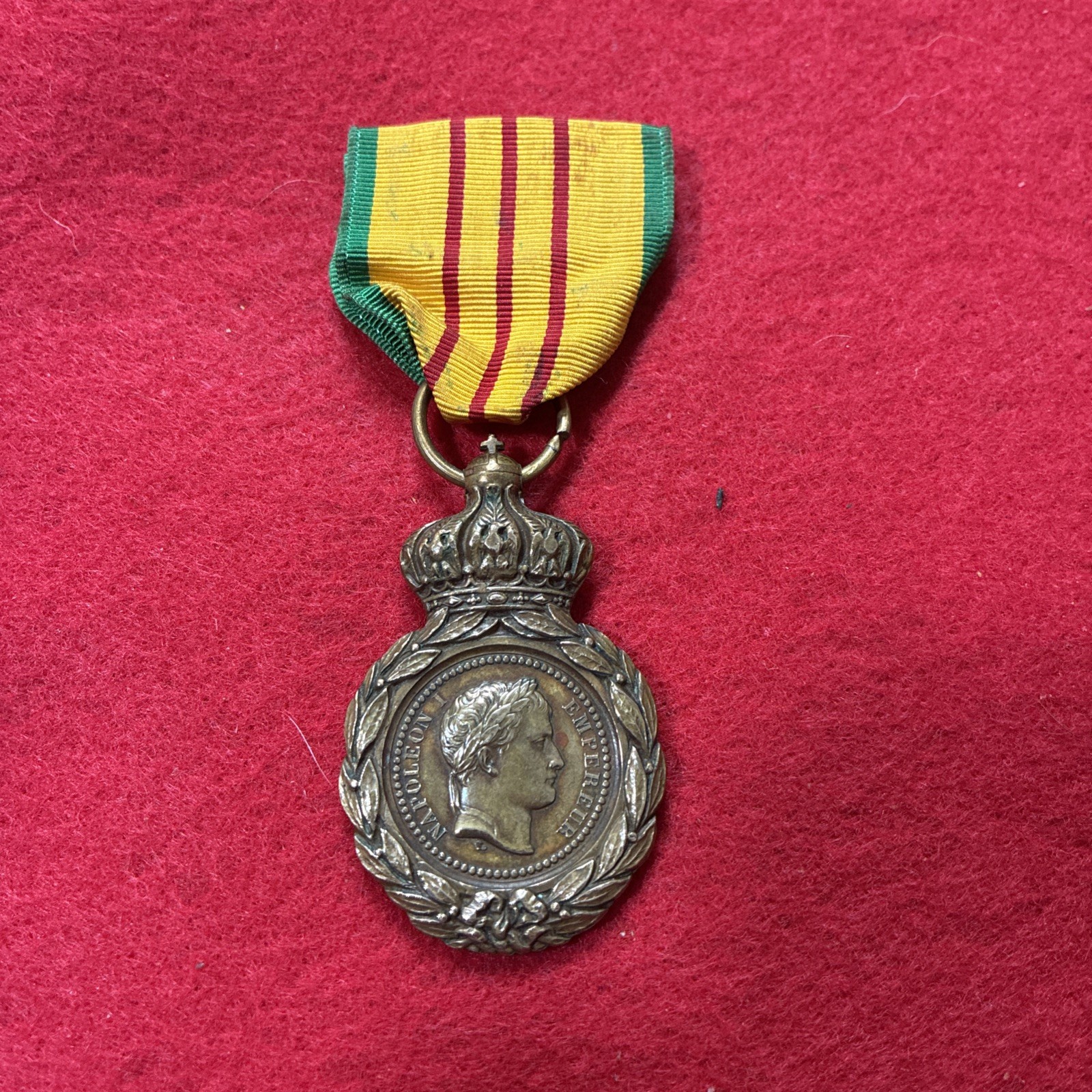 France: St. Helena Medal for Napoleon’s Campaigns 1792-1815 France: St. Helena Medal for Napoleon’s Campaigns 1792-1815