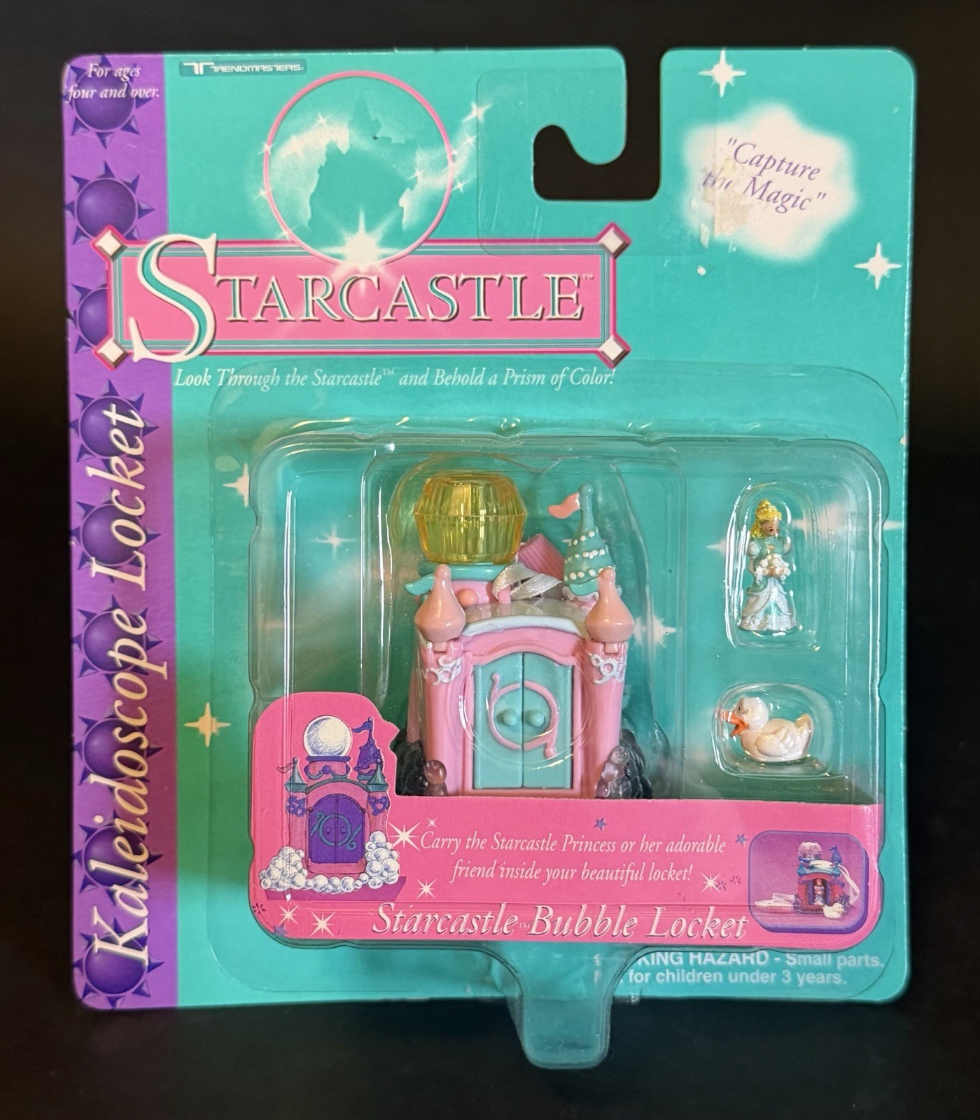 Vintage 1996 Trendmasters Kaleidoscope Starcastle Bubble Locket NEW IN BOX NOS Vintage 1996 Trendmasters Kaleidoscope Starcastle Bubble Locket NEW IN BOX NOS