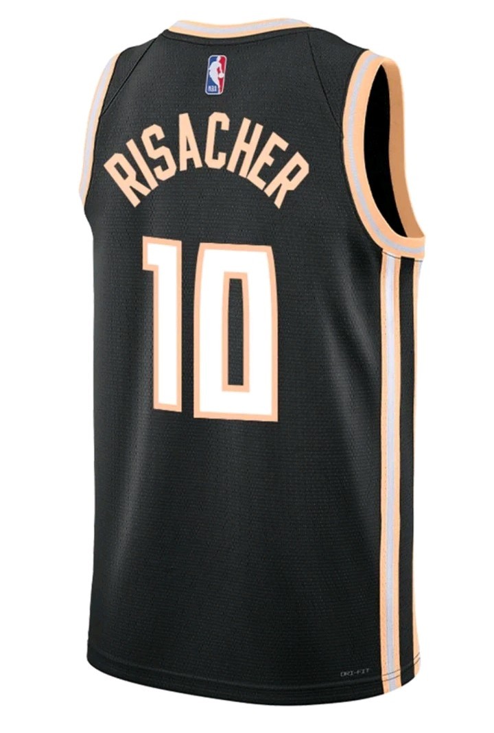 Atlanta Hawks Zaccharie Risacher Nike 25/26 Swingman Jersey City Edition Sz XS Atlanta Hawks Zaccharie Risacher Nike 25/26 Swingman Jersey City Edition Sz XS