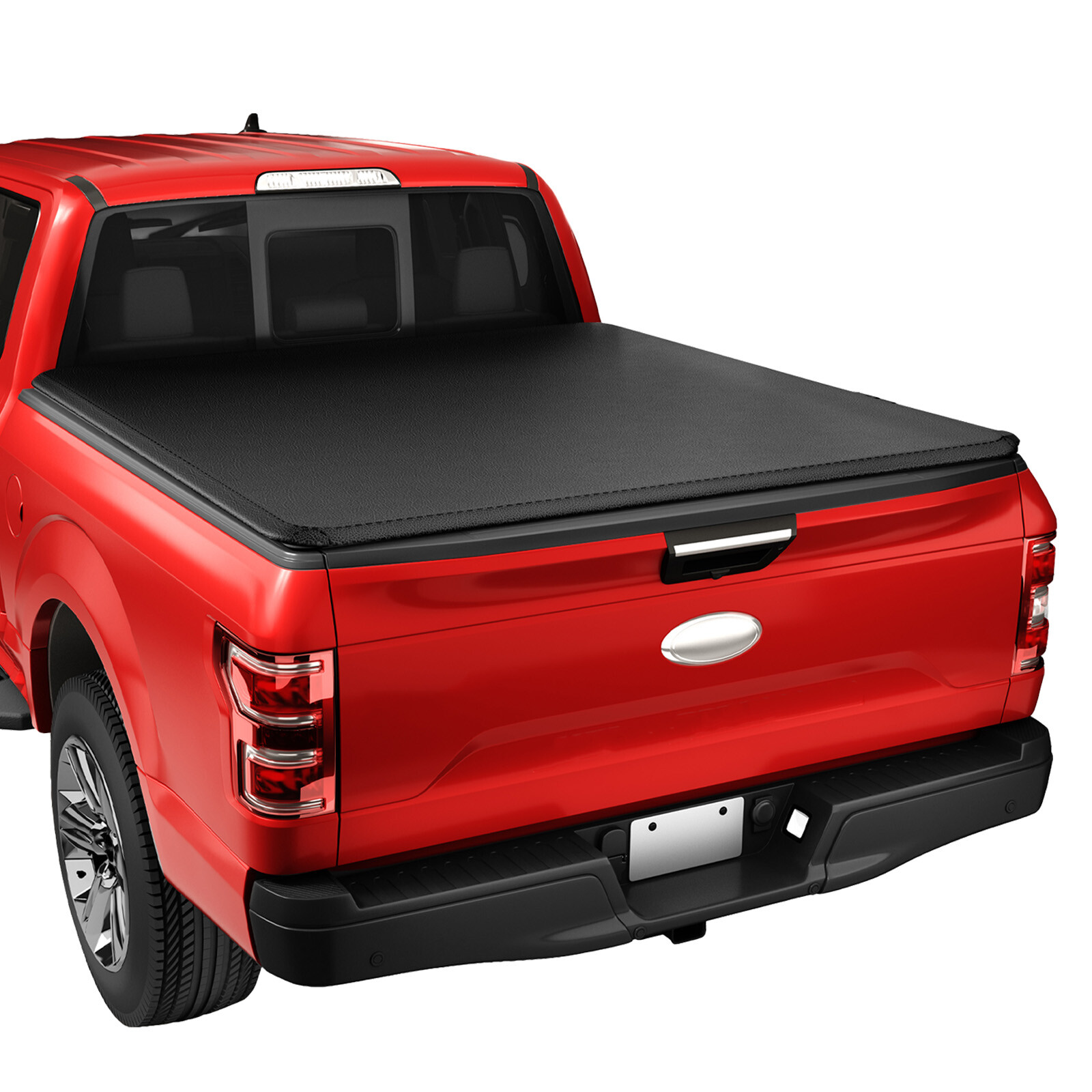 6.5ft Roll-Up Tonneau Cover For 04-14 Ford F150 06-14 Mark LT Styleside Bed