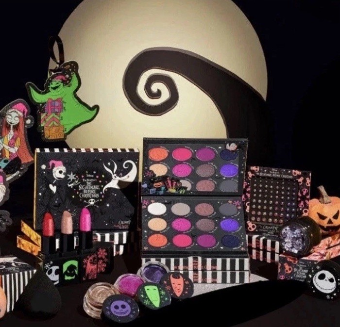 ColourPop x Nightmare Before Christmas Full 10 Pc. Makeup Set Limited Ed+brushes ColourPop x Nightmare Before Christmas Full 10 Pc. Makeup Set Limited Ed+brushes