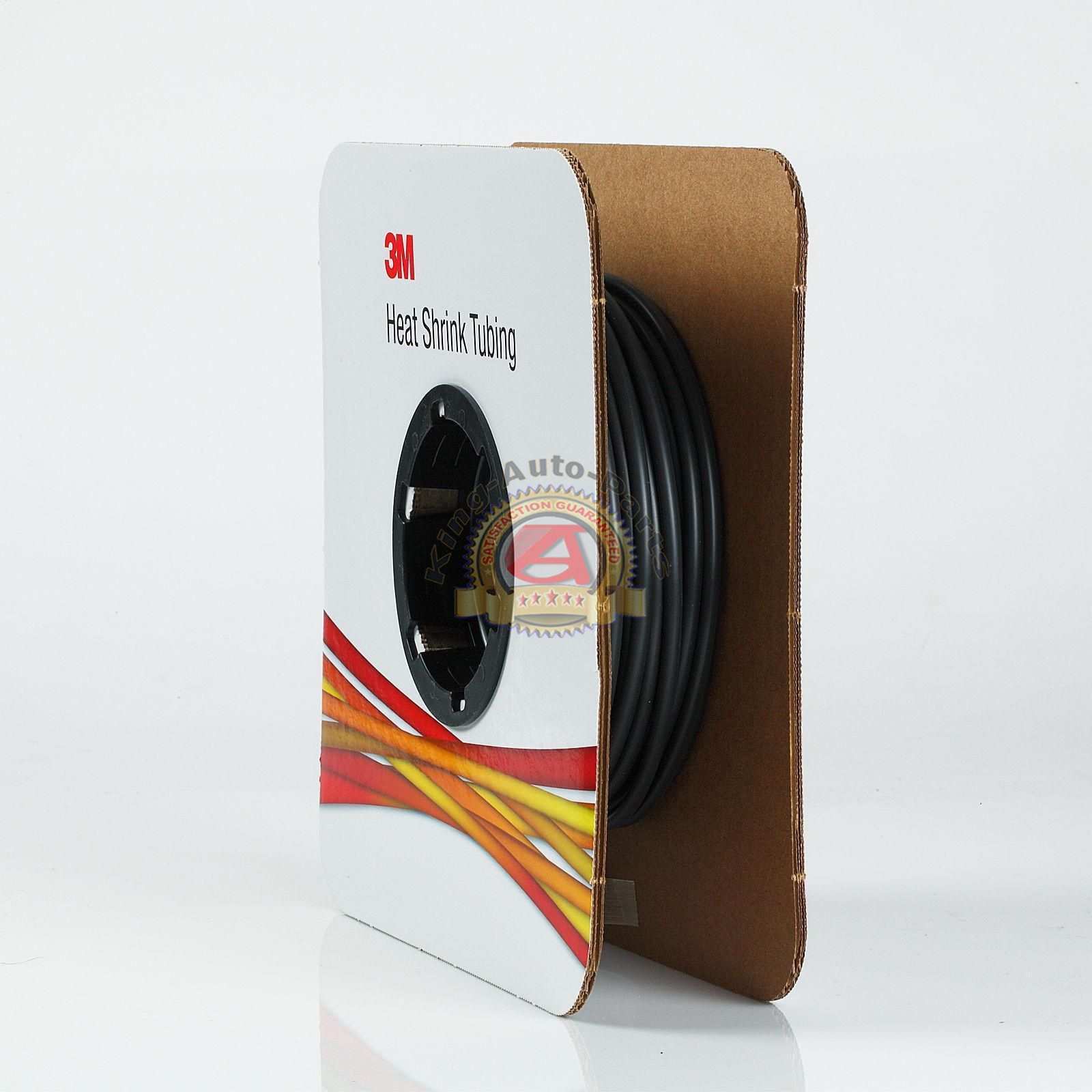 3M(TM) FP30118 1/8x100' Heat Shrink Thin-Wall Tubing Black 3M(TM) FP30118 1/8x100' Heat Shrink Thin-Wall Tubing Black