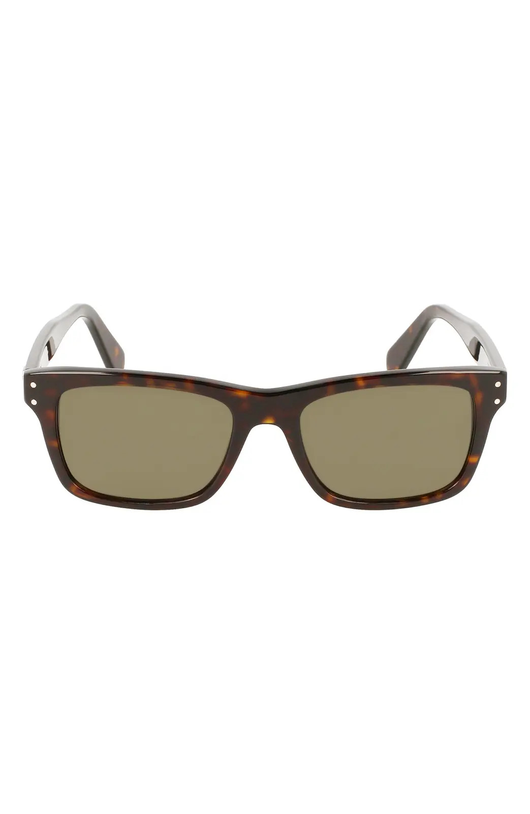 New FERRAGAMO Men\'s Sunglasses Gancini 54mm Rectangular Tortoise New FERRAGAMO Men\'s Sunglasses Gancini 54mm Rectangular Tortoise